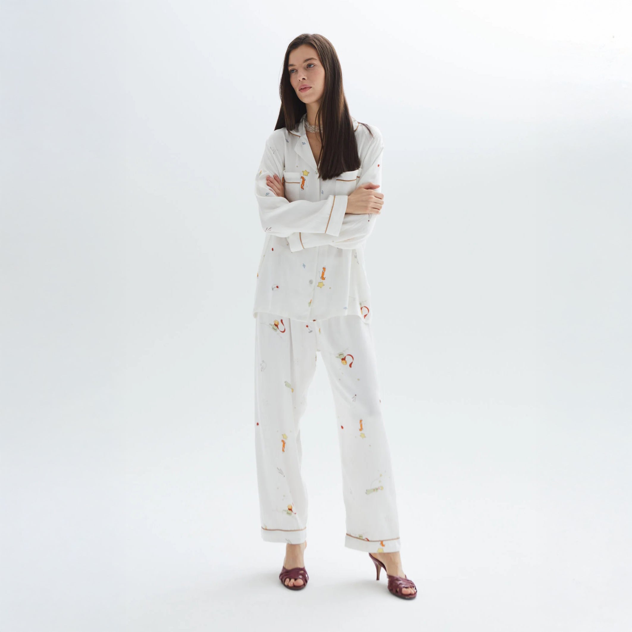 MoMang Pajama Starlit Story Pajama Set Buttery Modal