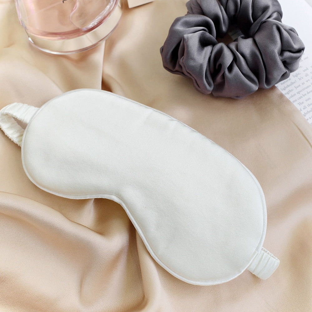 CloudSoft Sleep Mask | Pearl White
