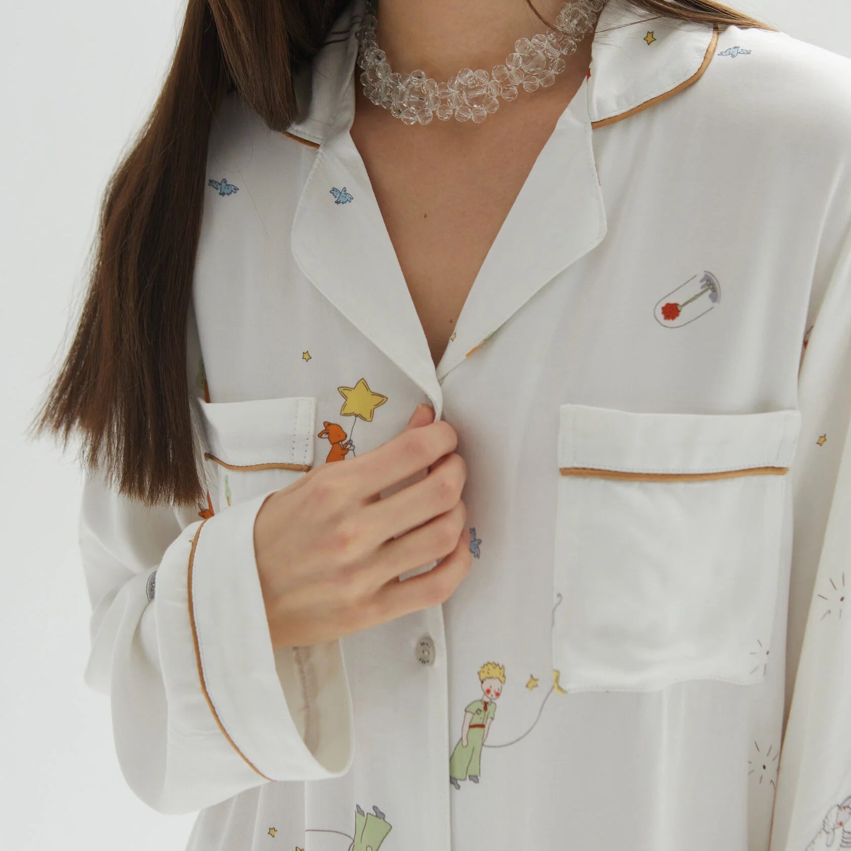 MoMang Pajama Starlit Story Pajama Set Buttery Modal