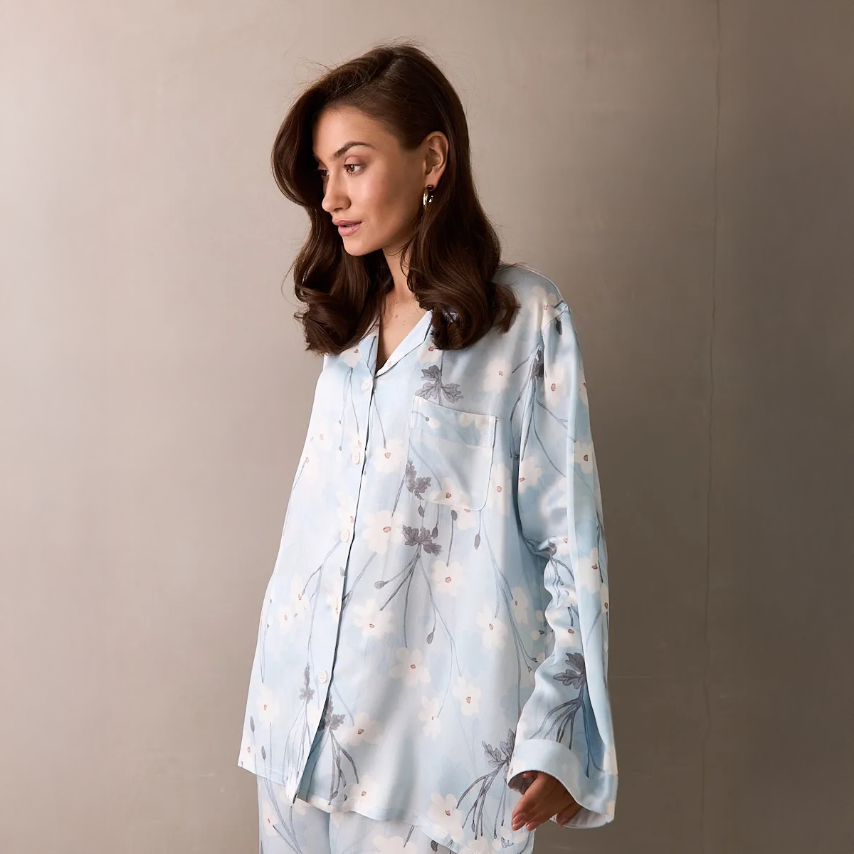 Cloud Petal Pajama Set