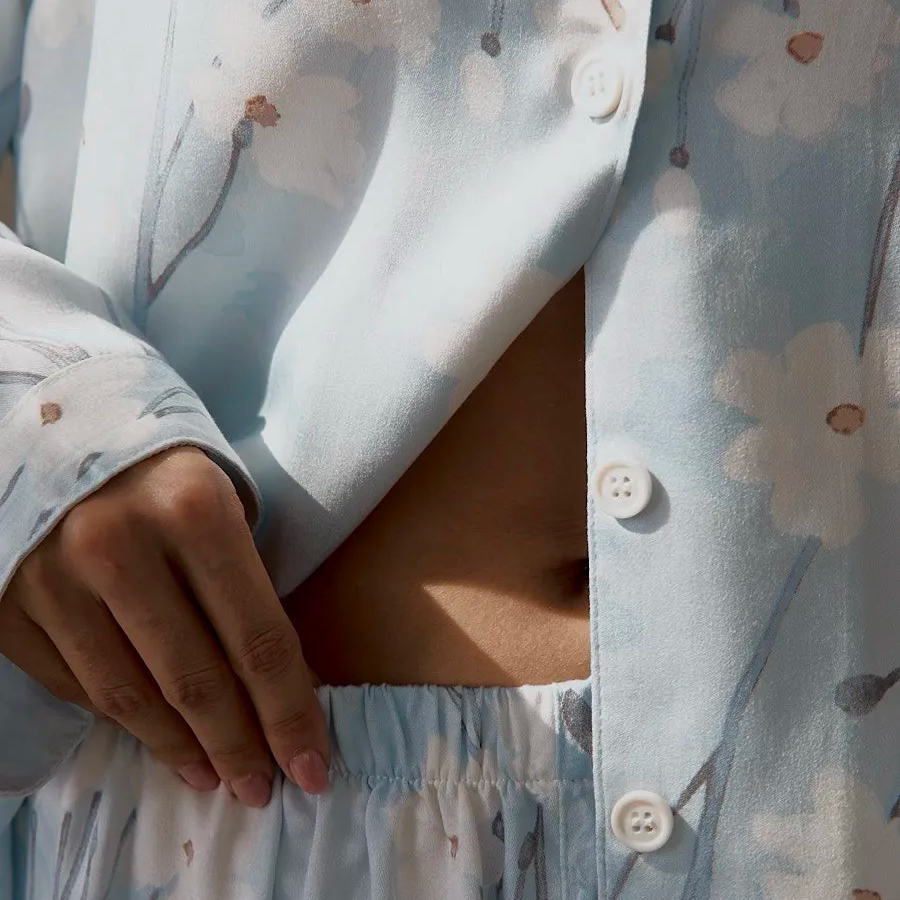 Cloud Petal Pajama Set
