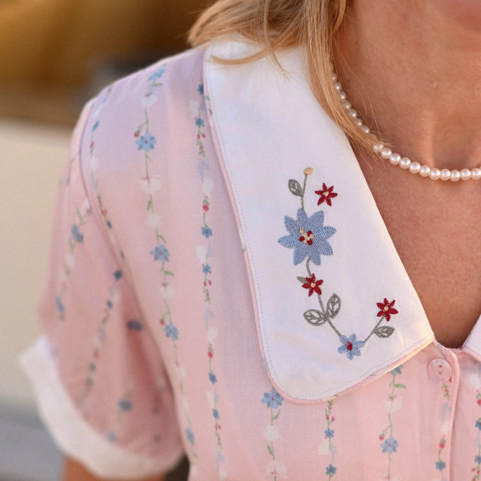 MoMang Pajama Petal Poise Pajama Set Buttery Modal