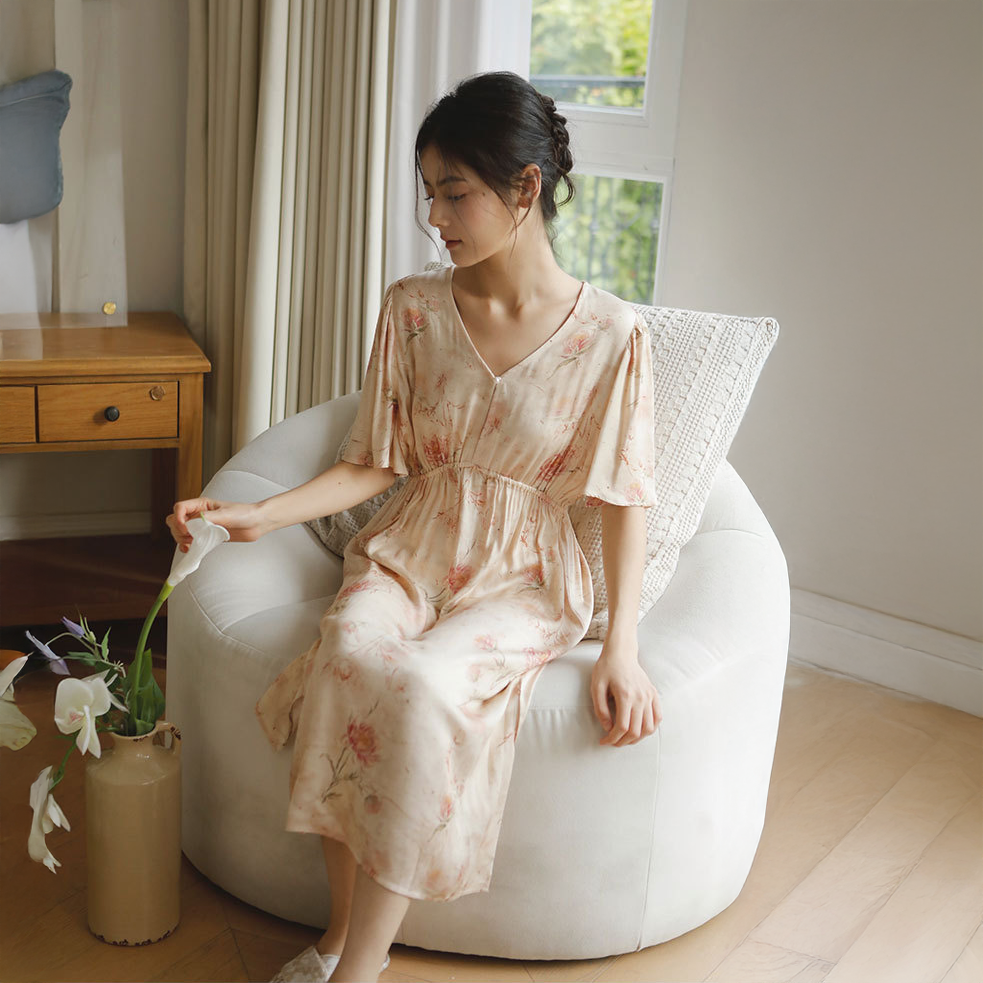 Fleur Soft Sleep Dress