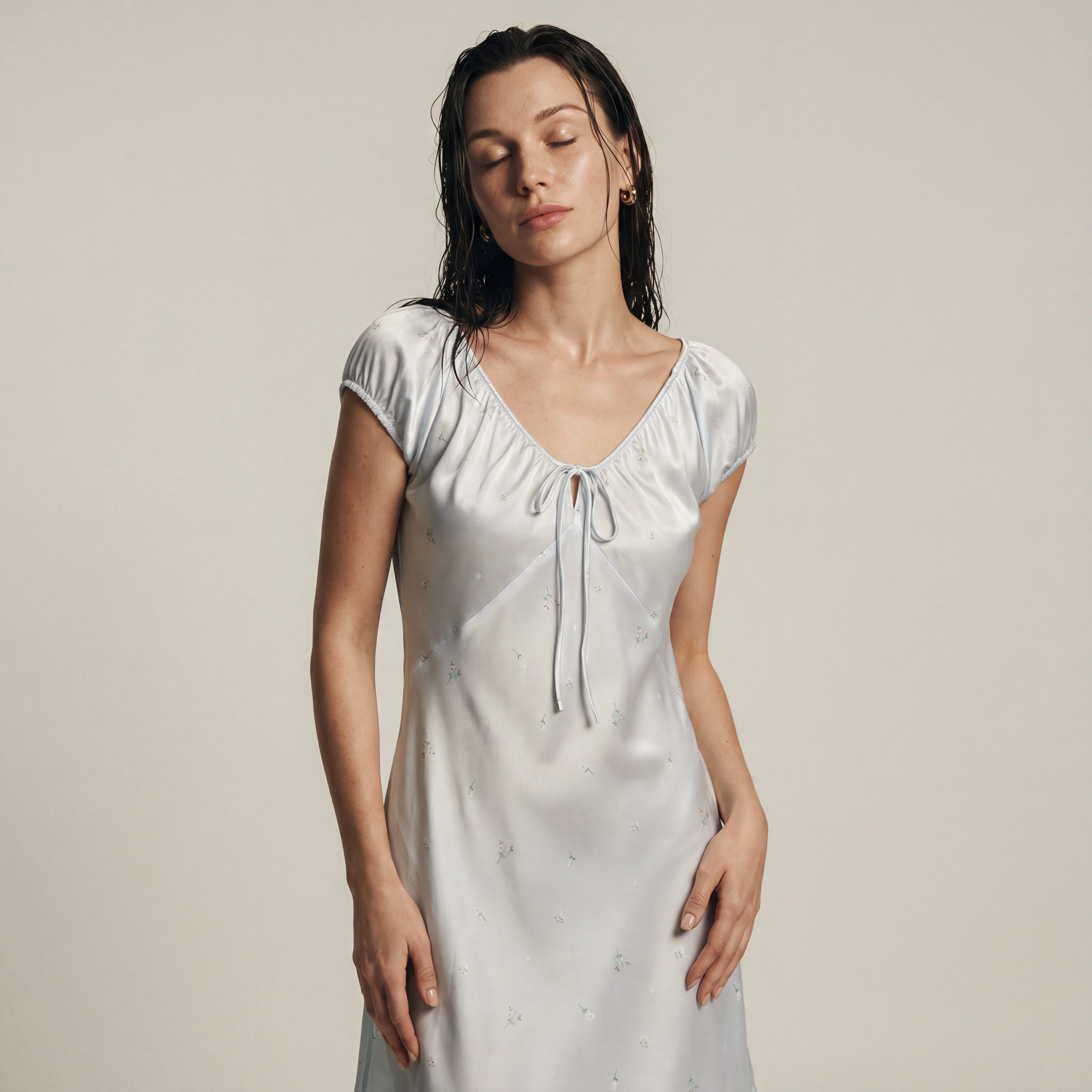 MoMang Pajama Dew Bloom Nightdress Tencel™ Modal