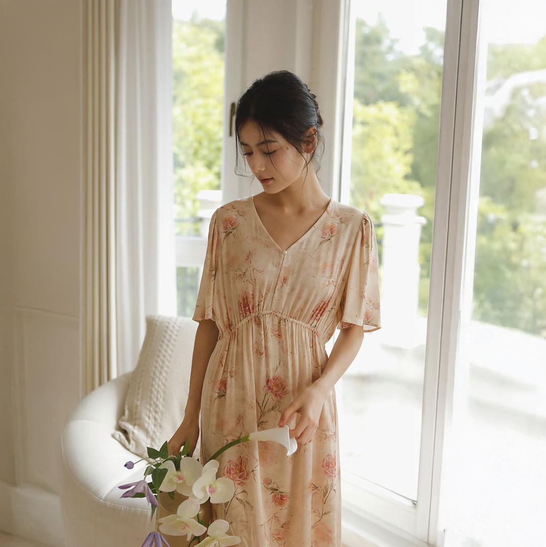 Fleur Soft Sleep Dress