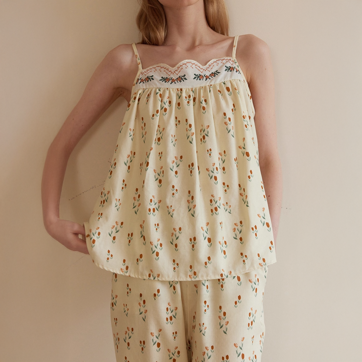 Honeylight Garden Pajama Set