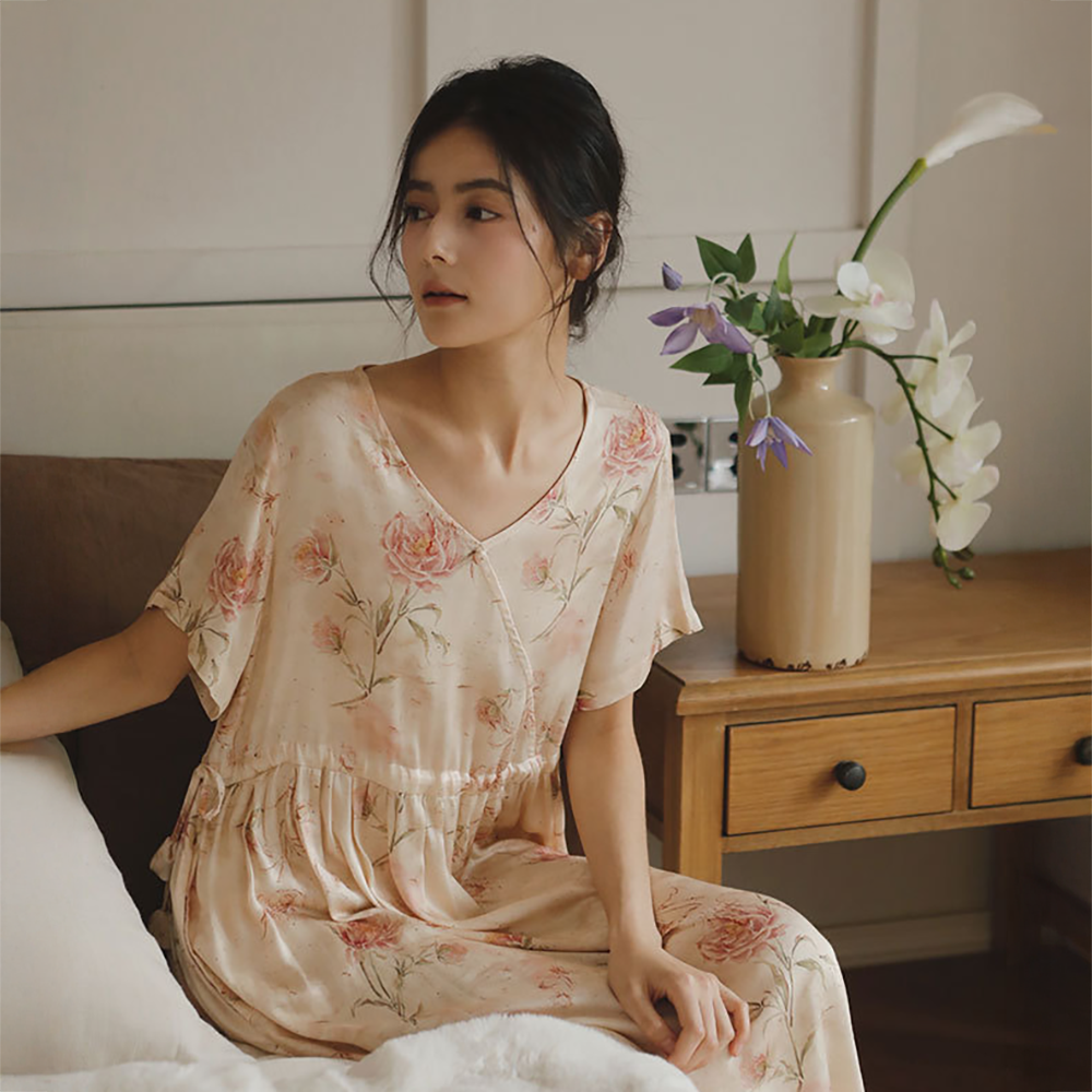 Blossom Veil Sleep Dress