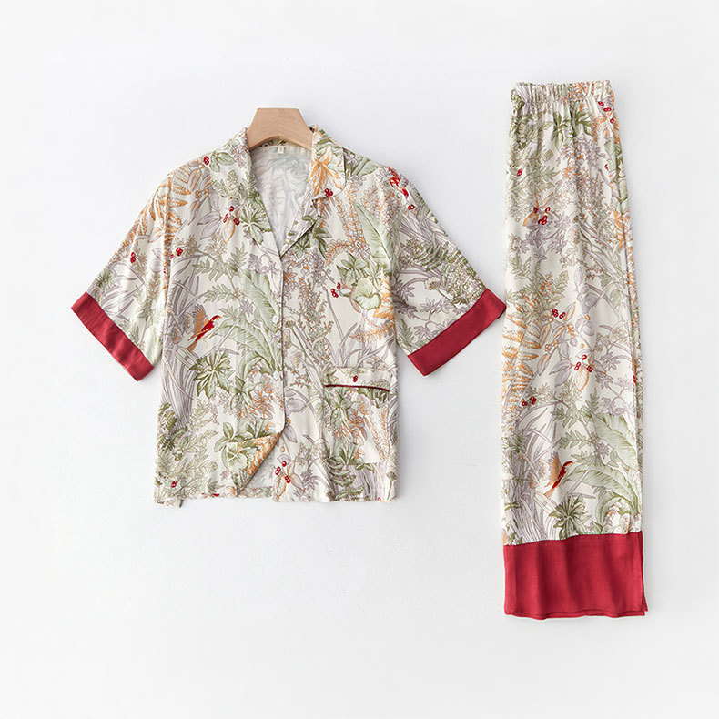 Wild Garden Pajama Set