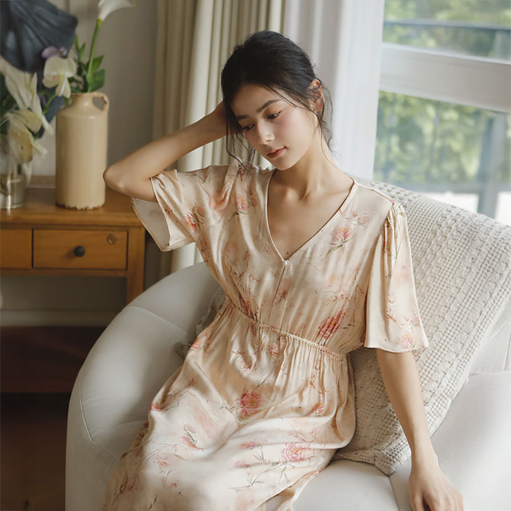 Blossom Veil Sleep Dress