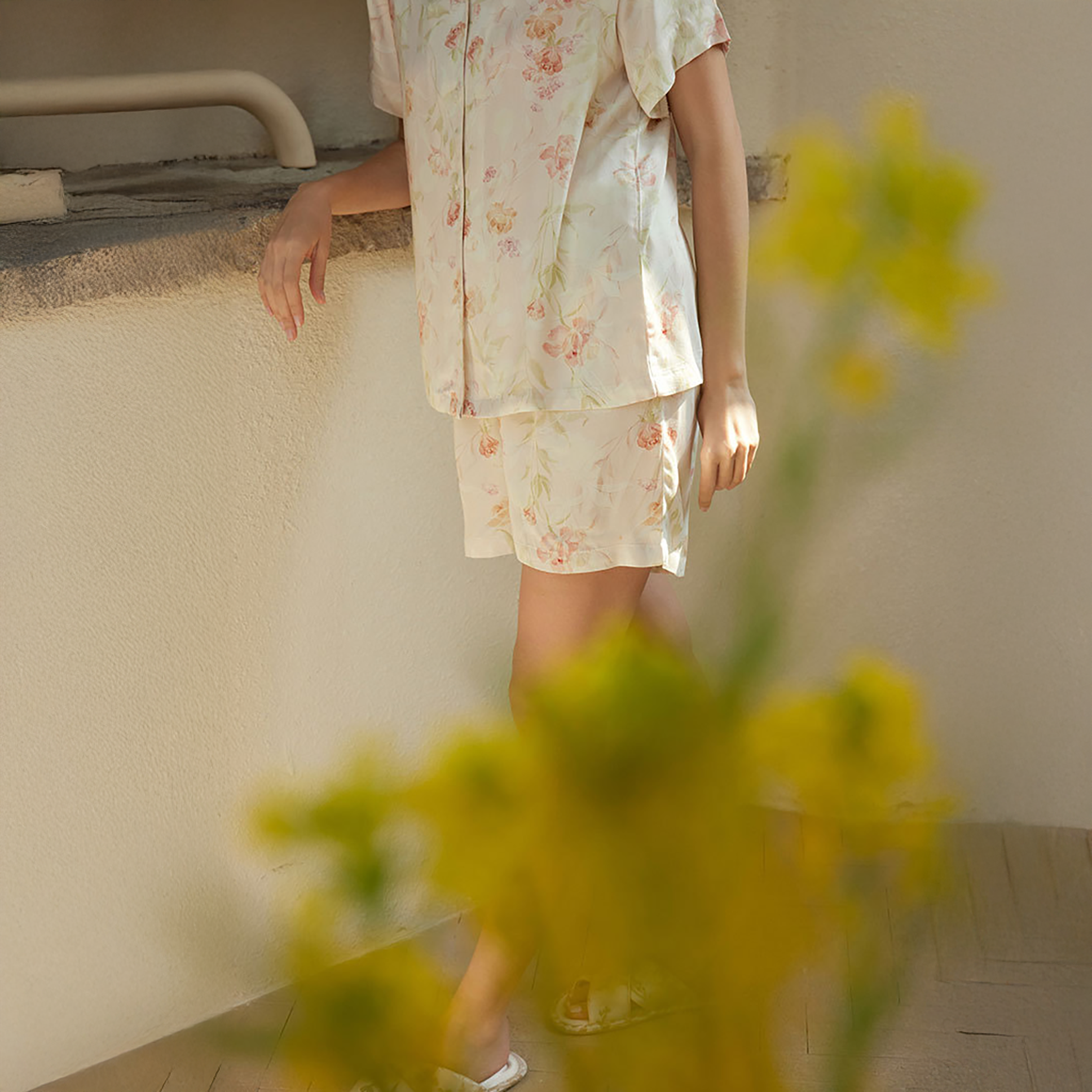 Petal Whisper Pajama Set