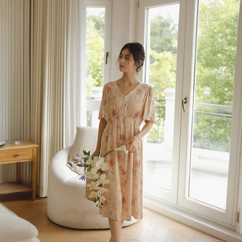 Fleur Soft Sleep Dress