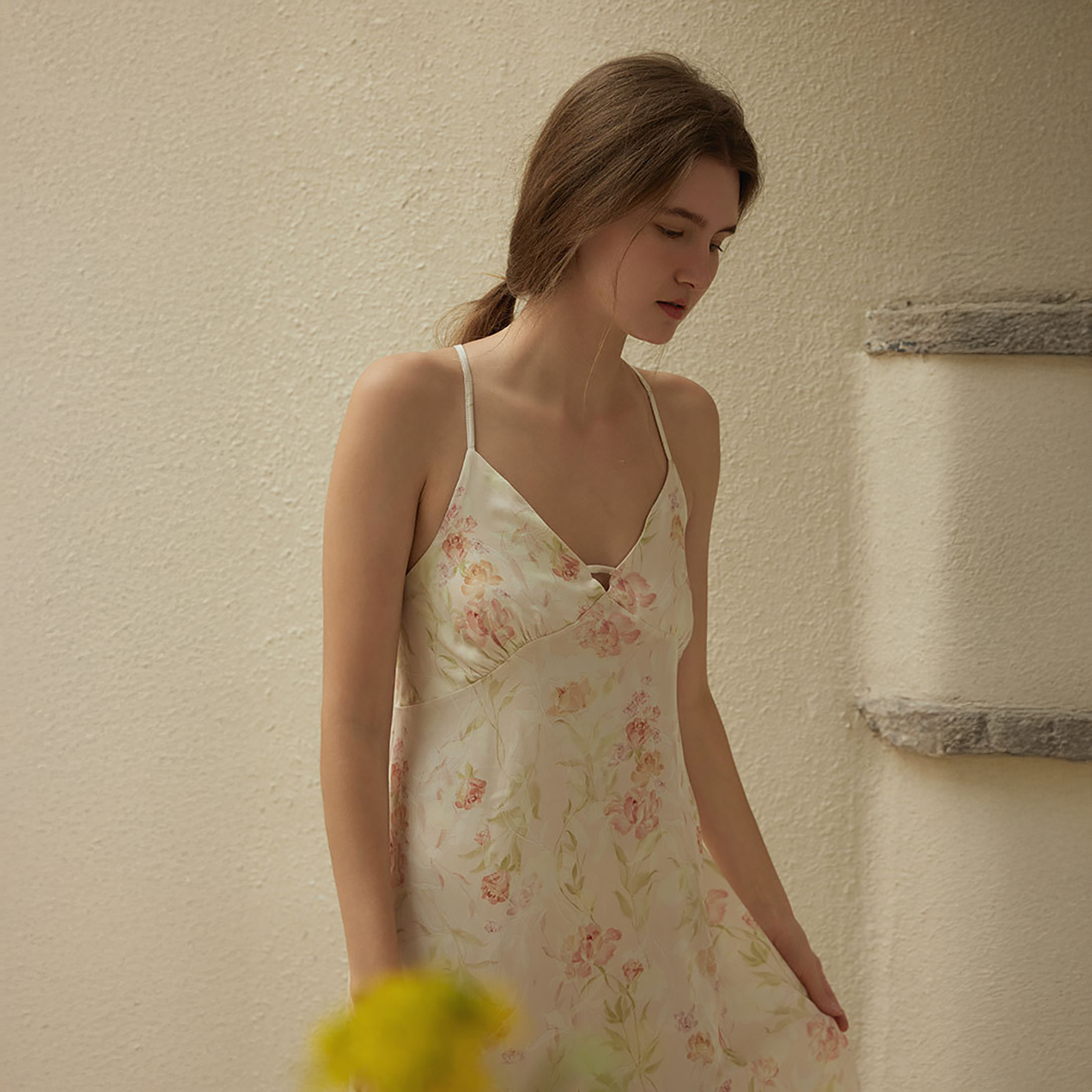 Petal Whisper Pajama Set