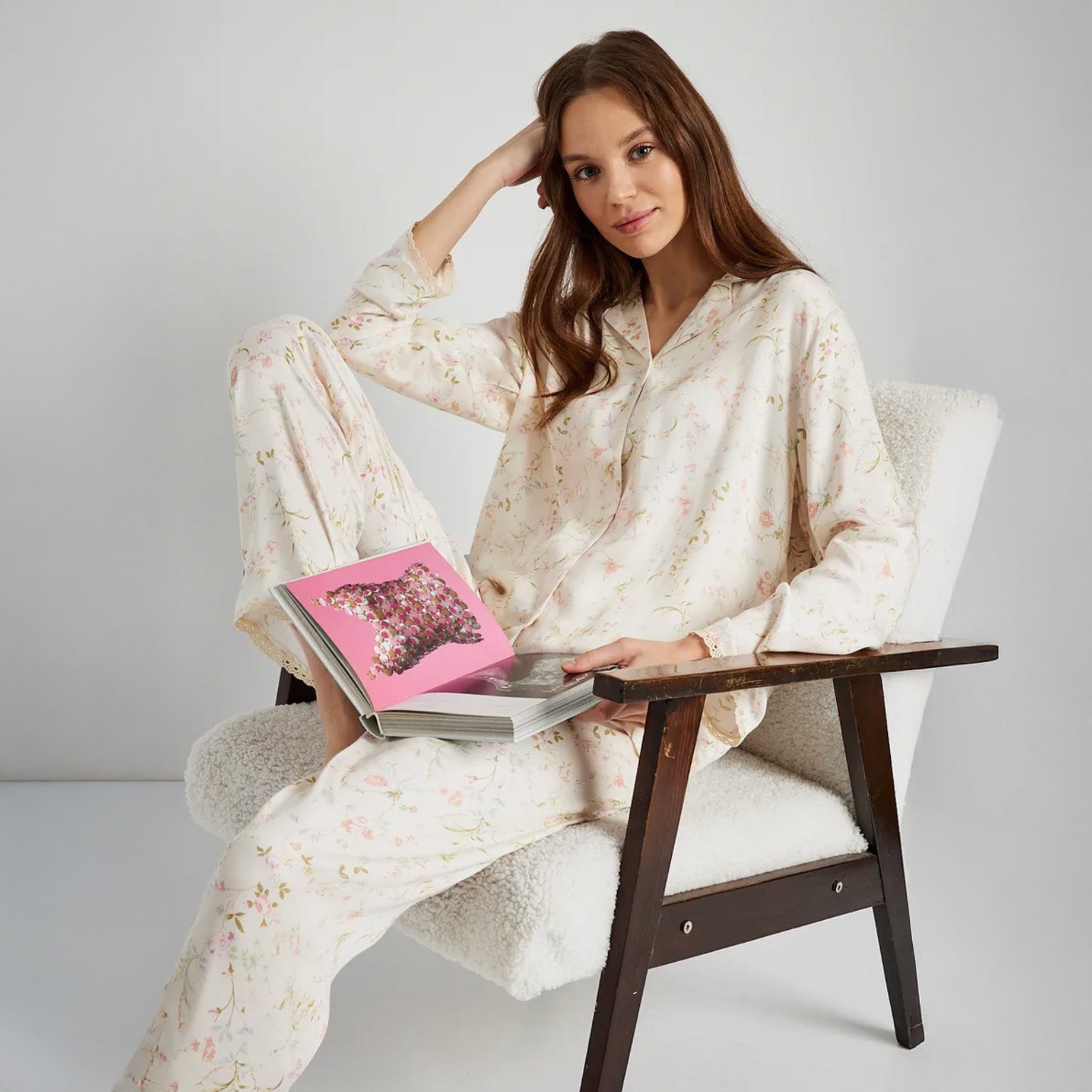 Nocturne Bloom Pajama Set