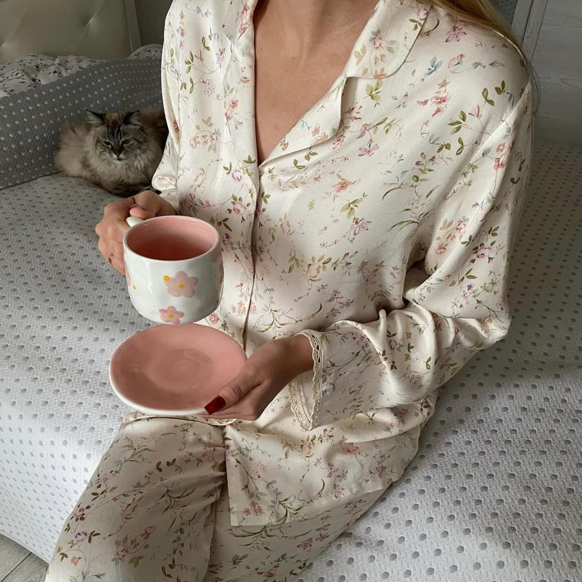 Nocturne Bloom Pajama Set