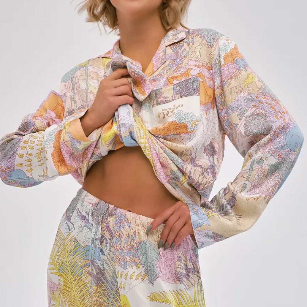 Dreamy Meadow Pajama Set