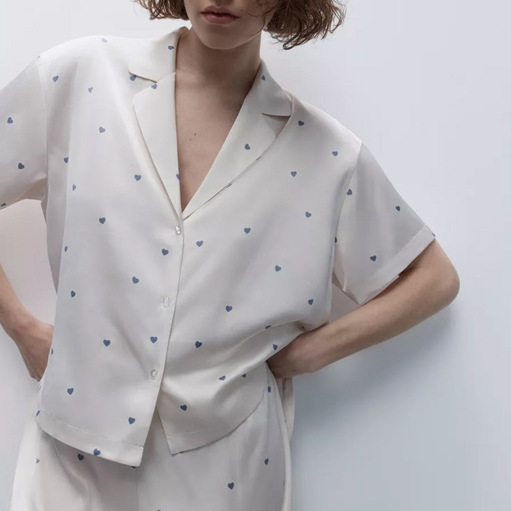 Cloud Heart Pajama Set