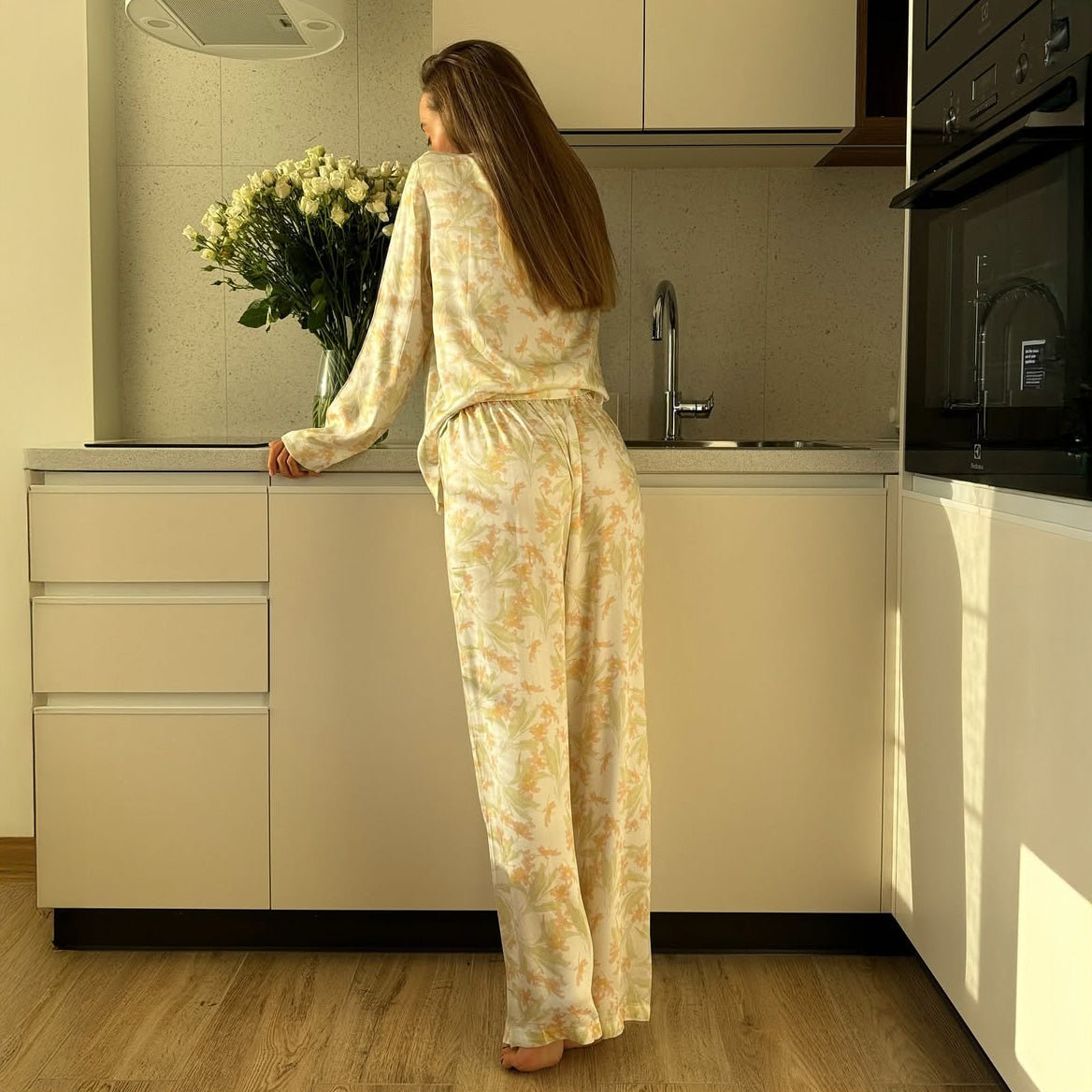 Sunlit Bloom Pajama Set