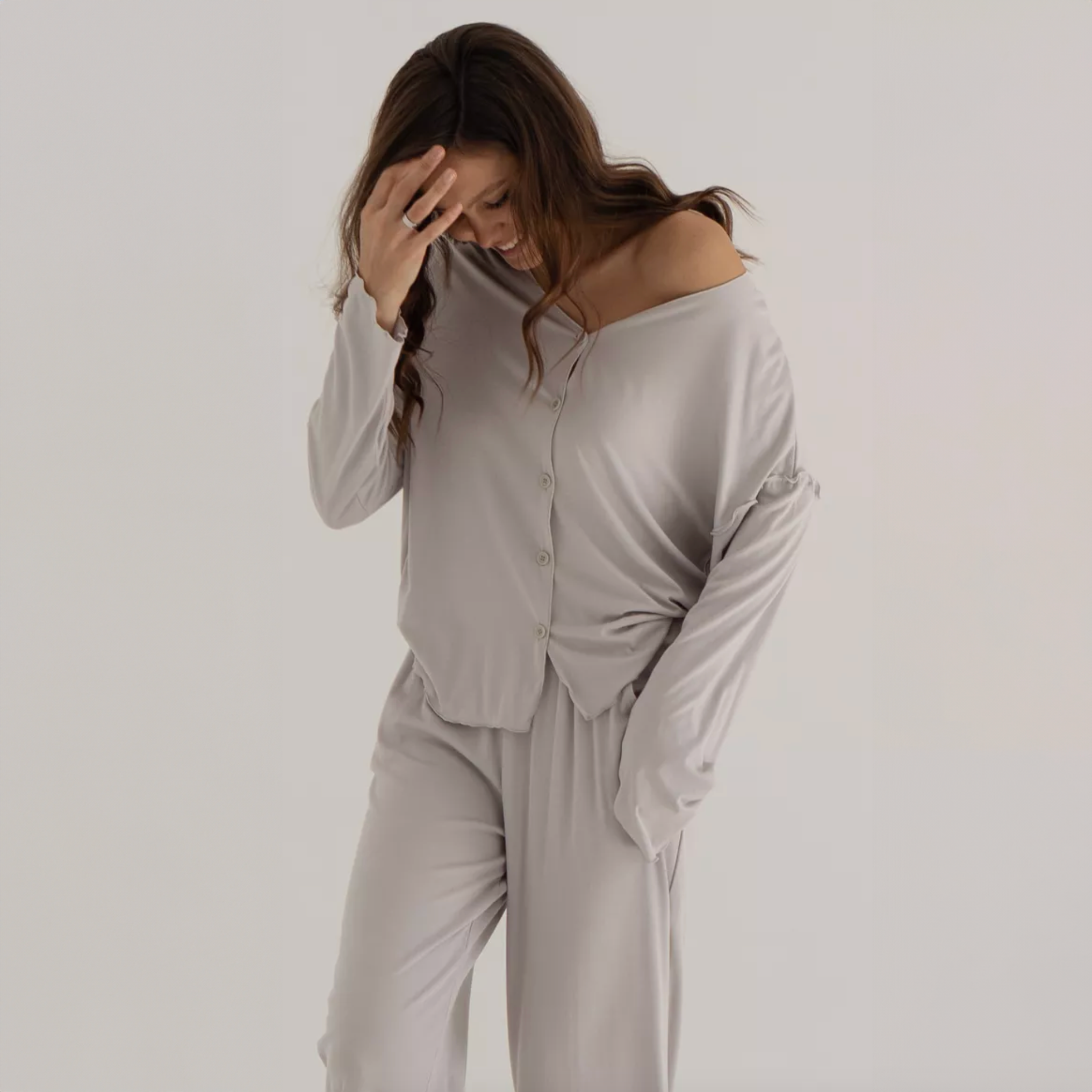 CloudEase Lounge Set in Dove Grey