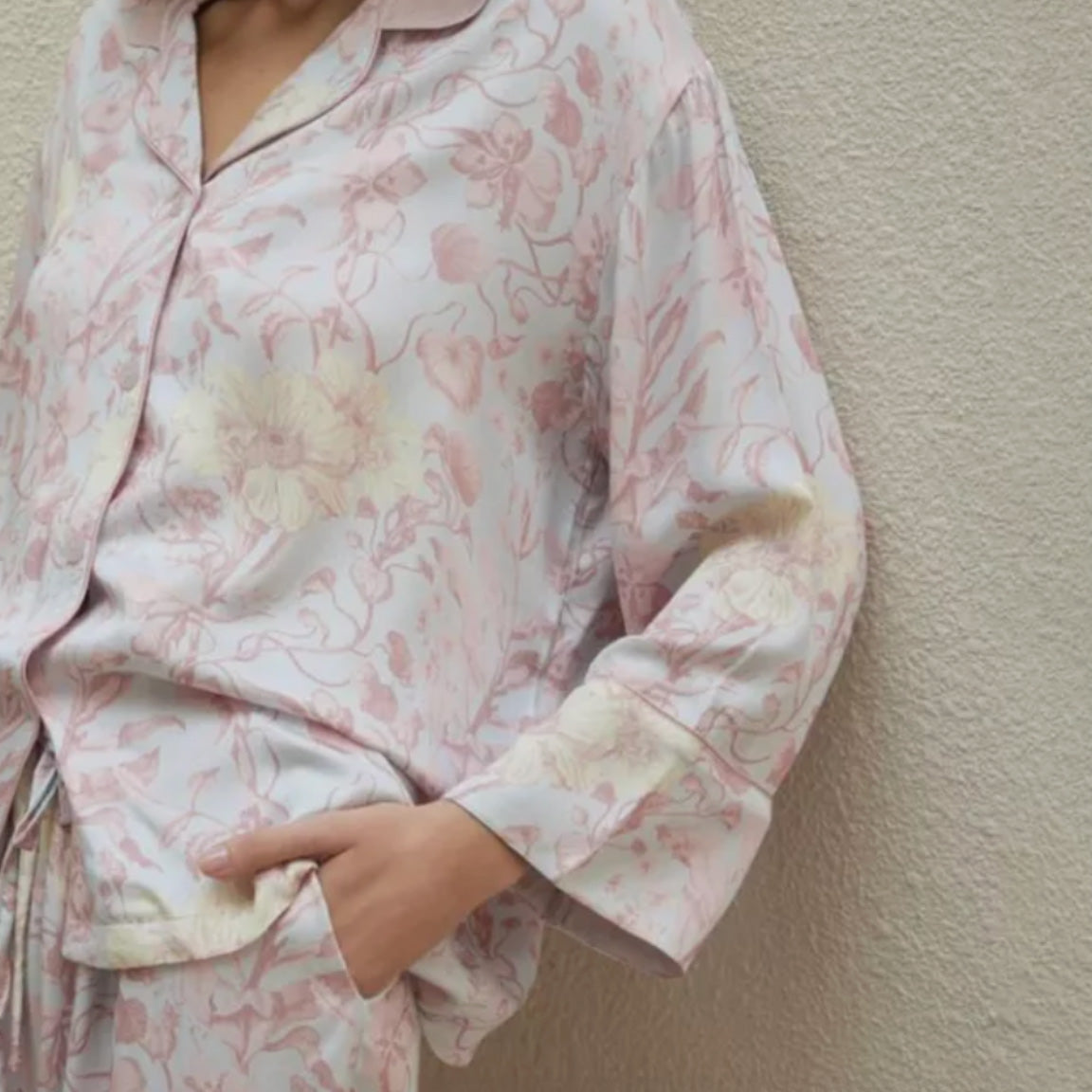 Dewy Petals Pajama Set