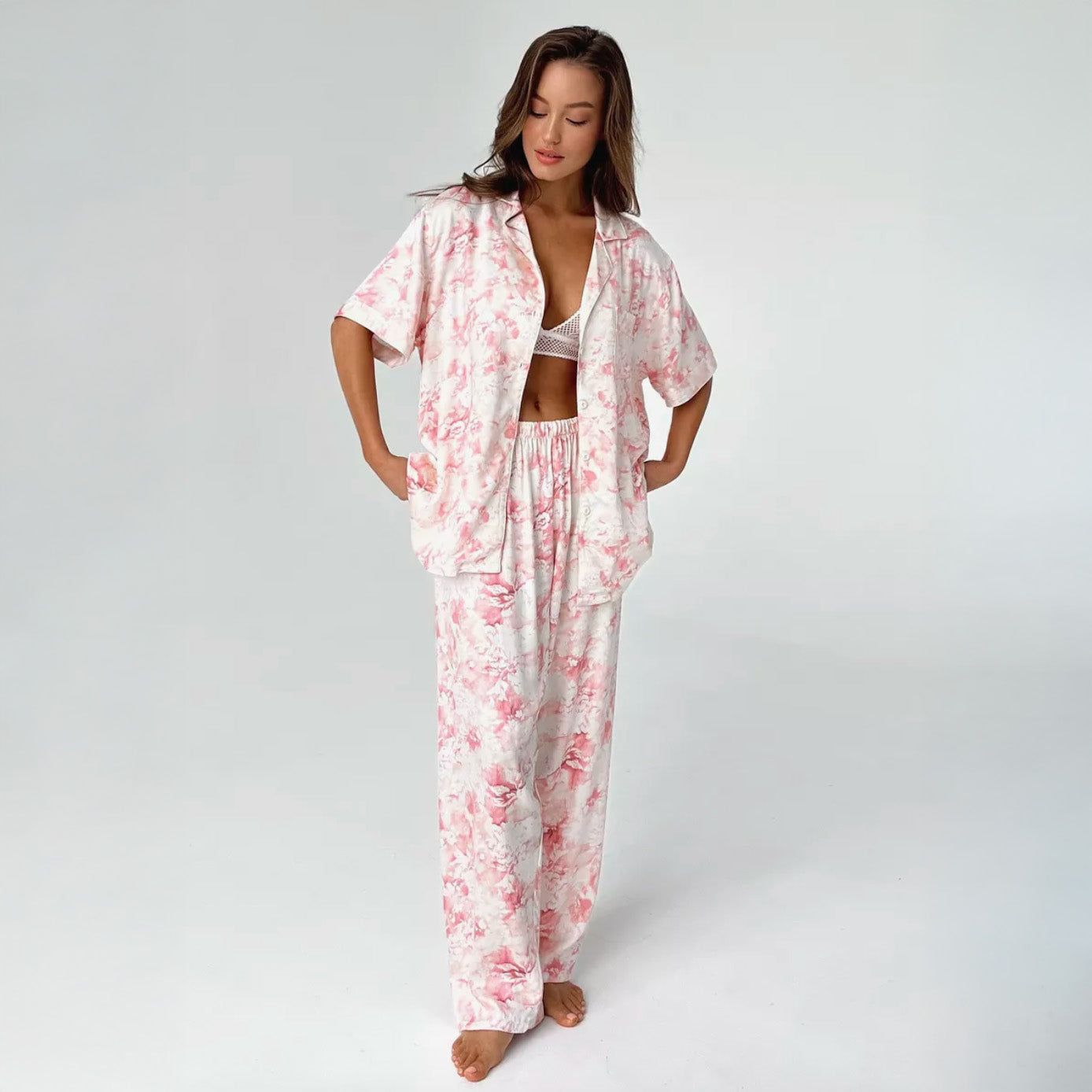 Morning Bloom Pajama Set
