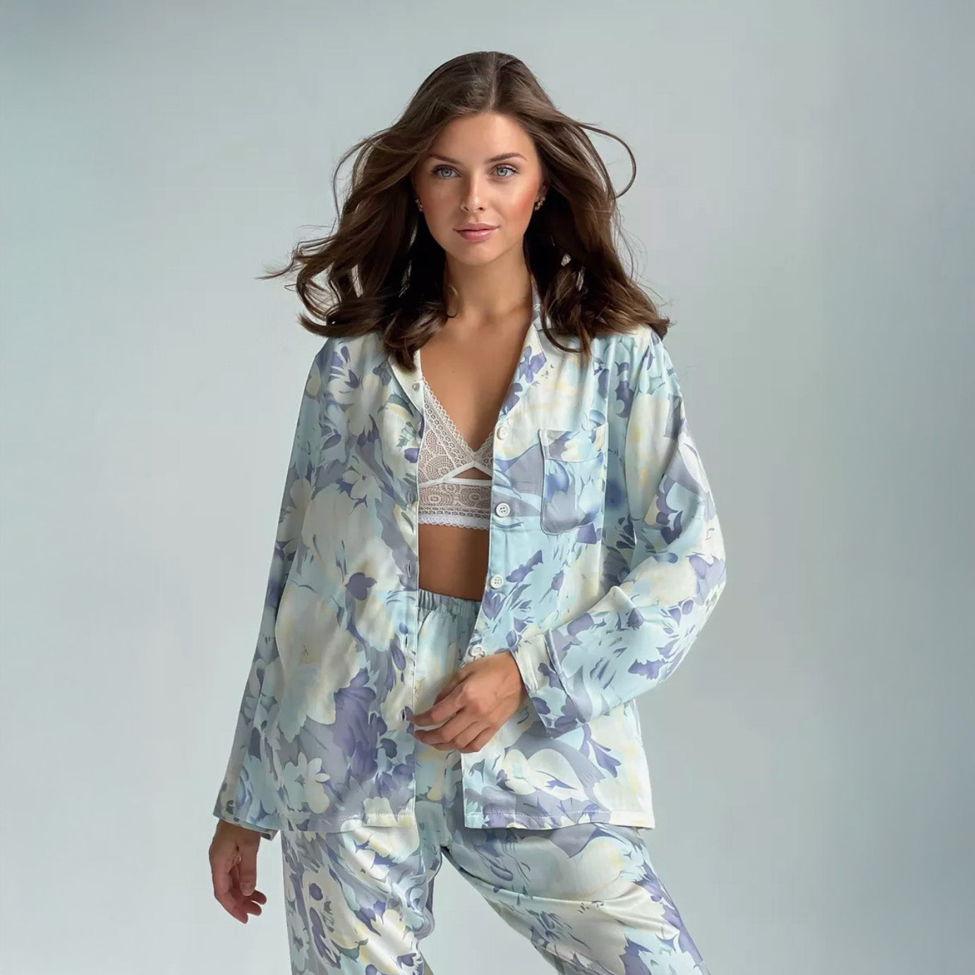 Aurora Bloom Pajama Set