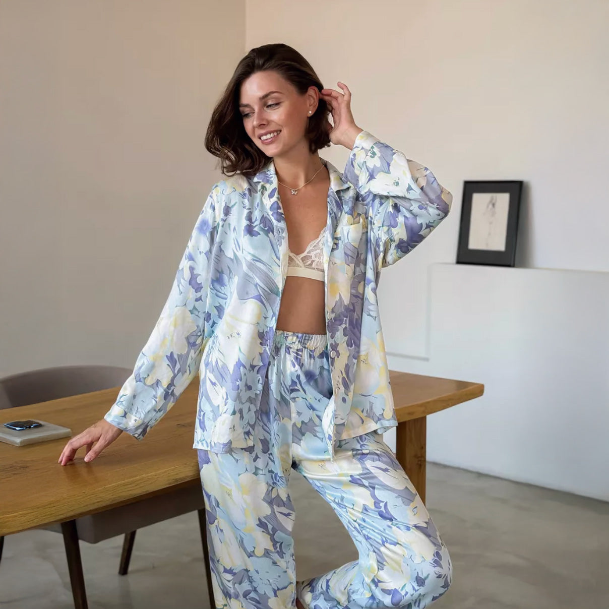Aurora Bloom Pajama Set