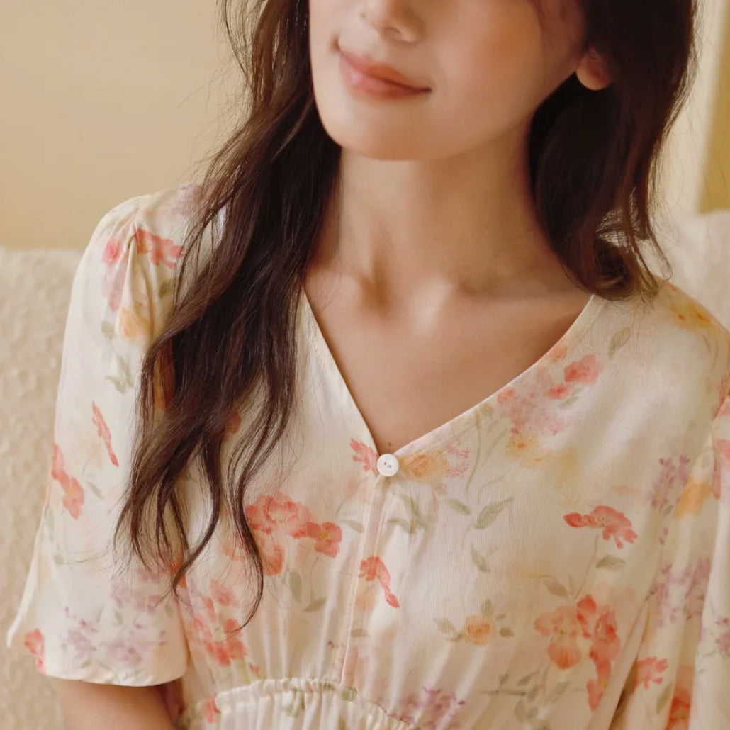 Fleur Soft Lounge Dress