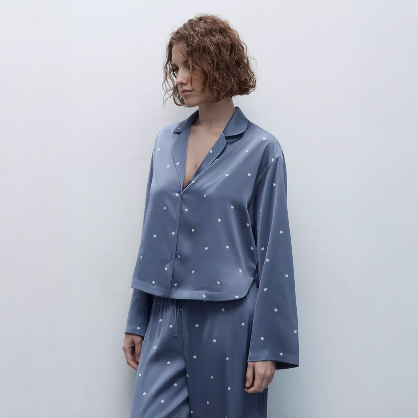 Midnight Heart Pajama Set