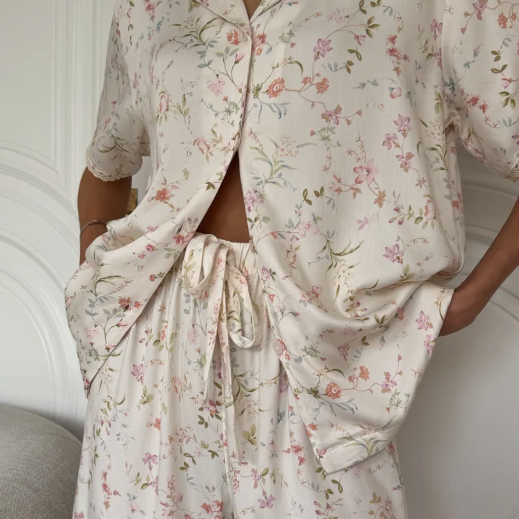 Nocturne Bloom Pajama Set