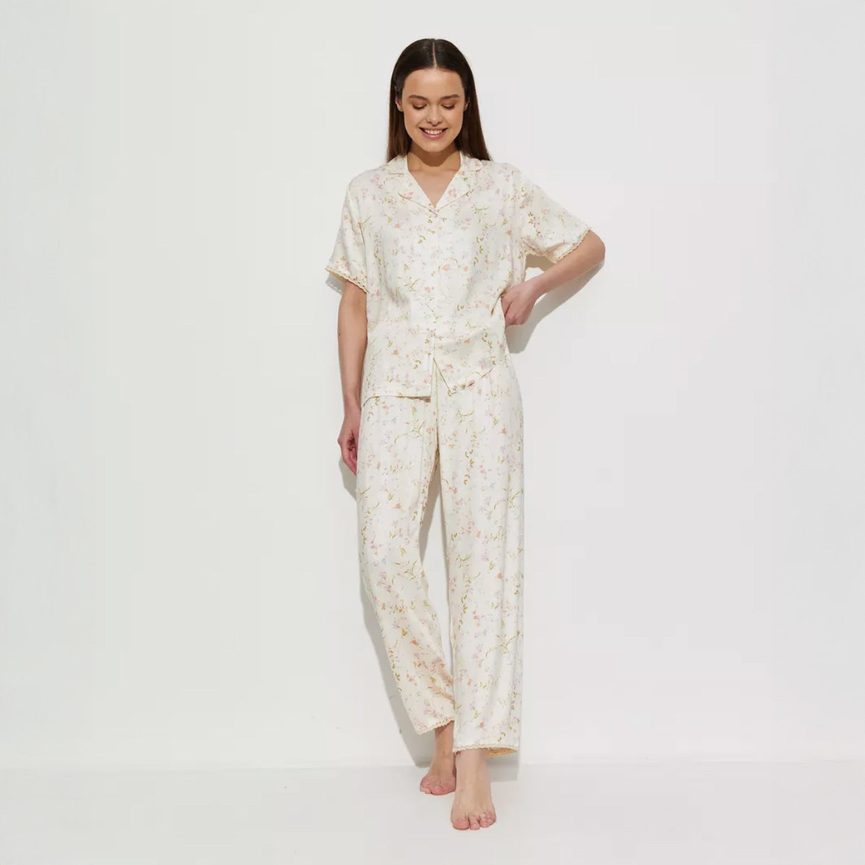 Nocturne Bloom Pajama Set