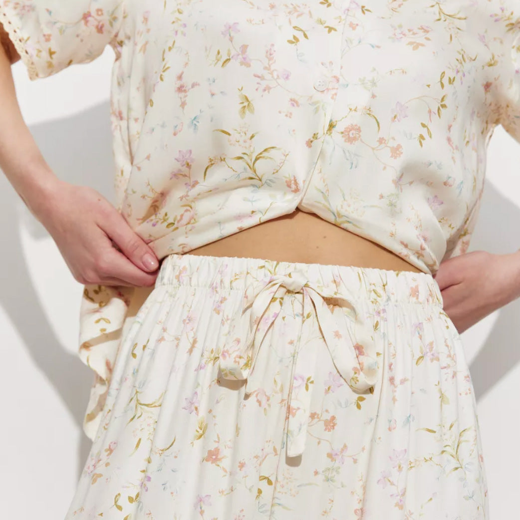 Nocturne Bloom Pajama Set