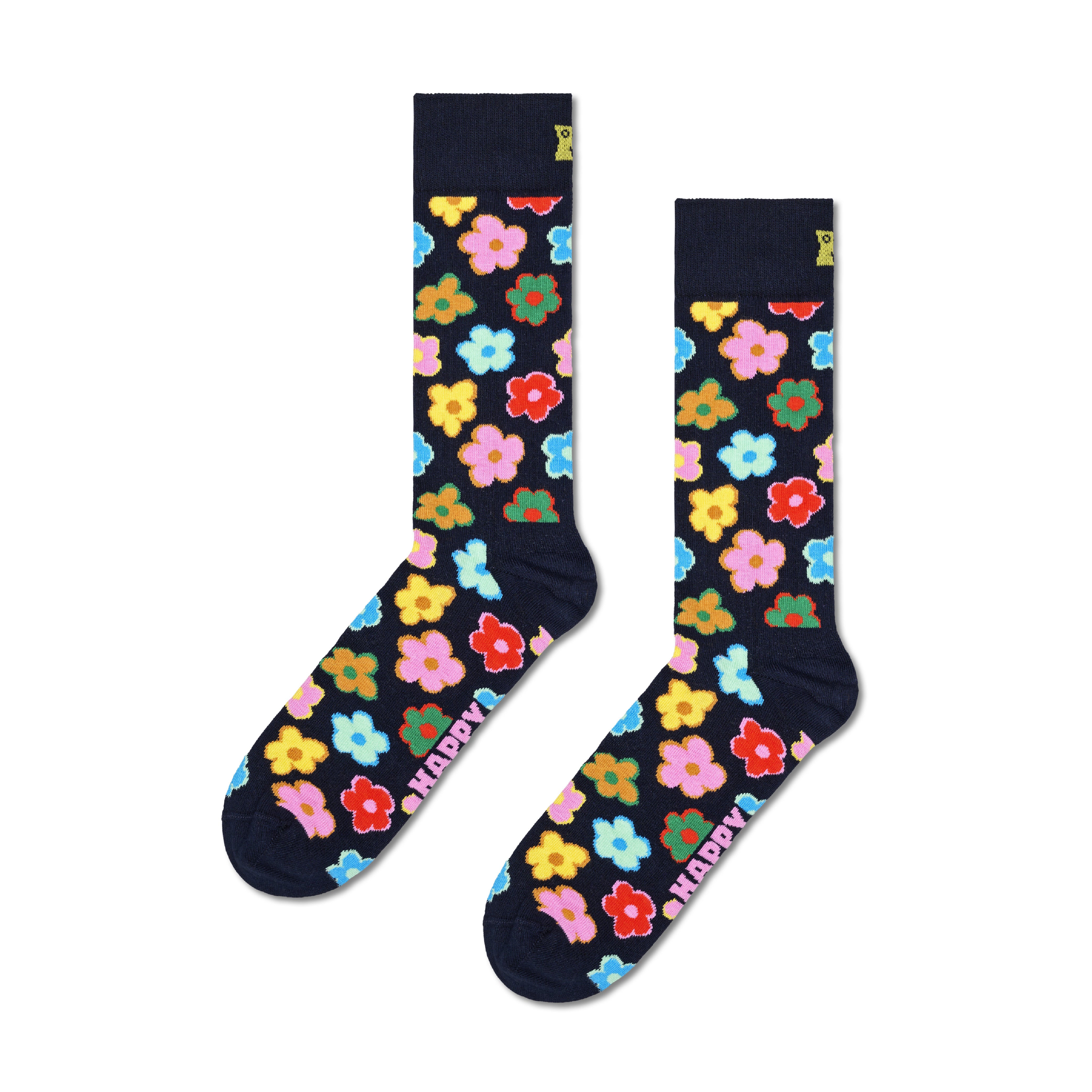 MoMang Pajama Retro Floral Socks Premium Cotton