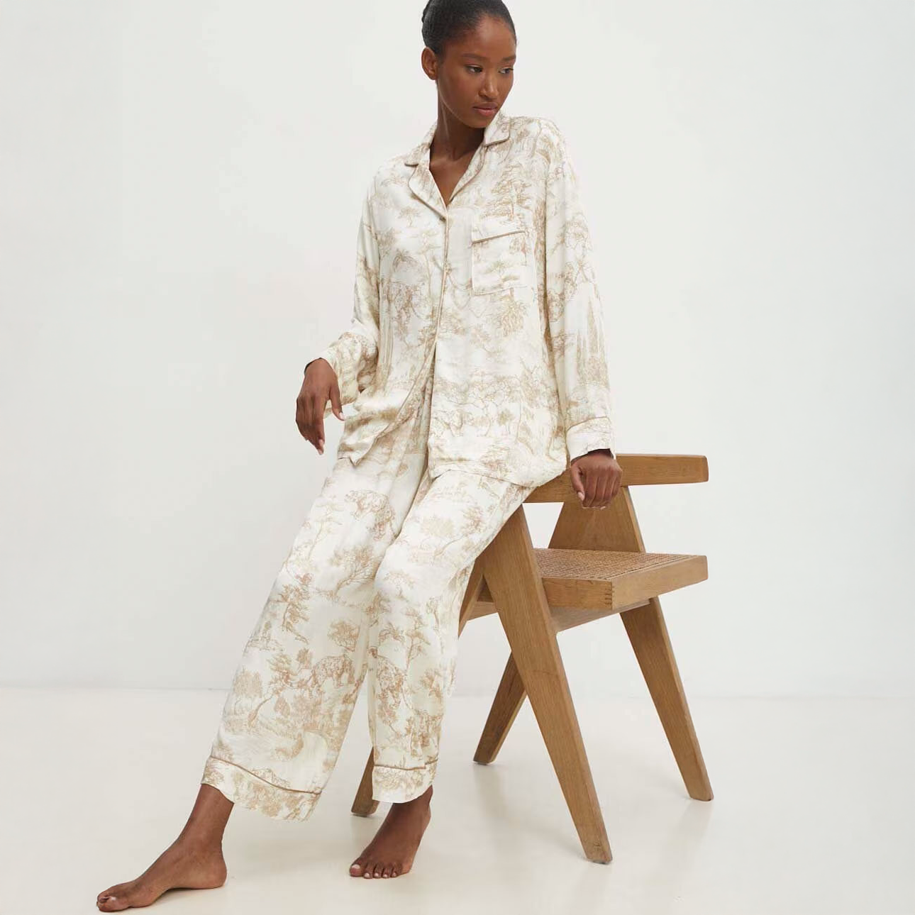 Toffee Meadow Pajama Set