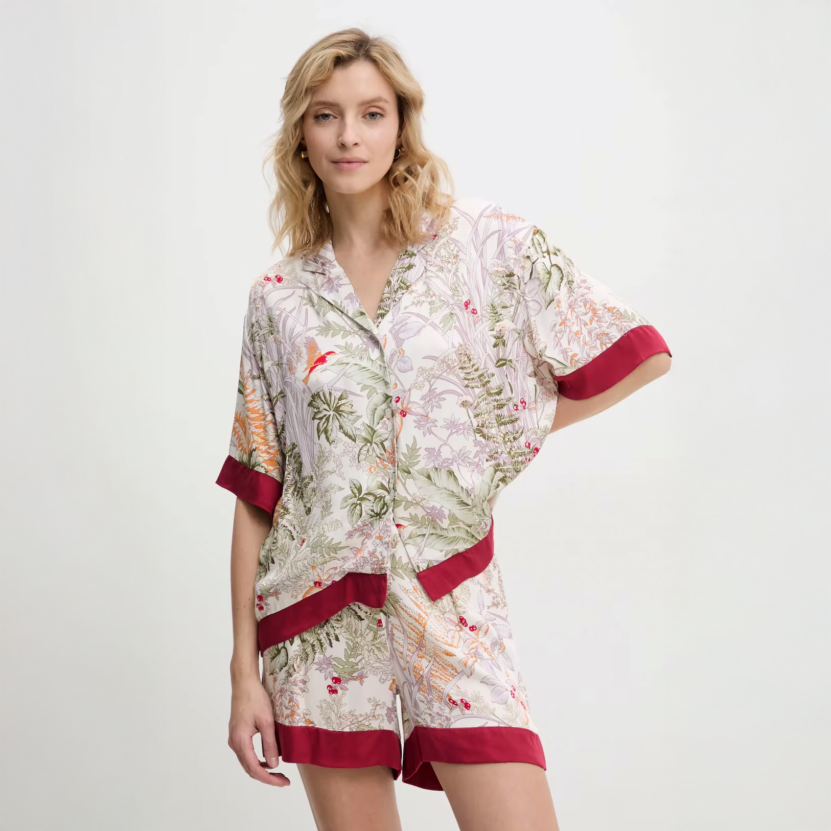 Wild Garden Pajama Set