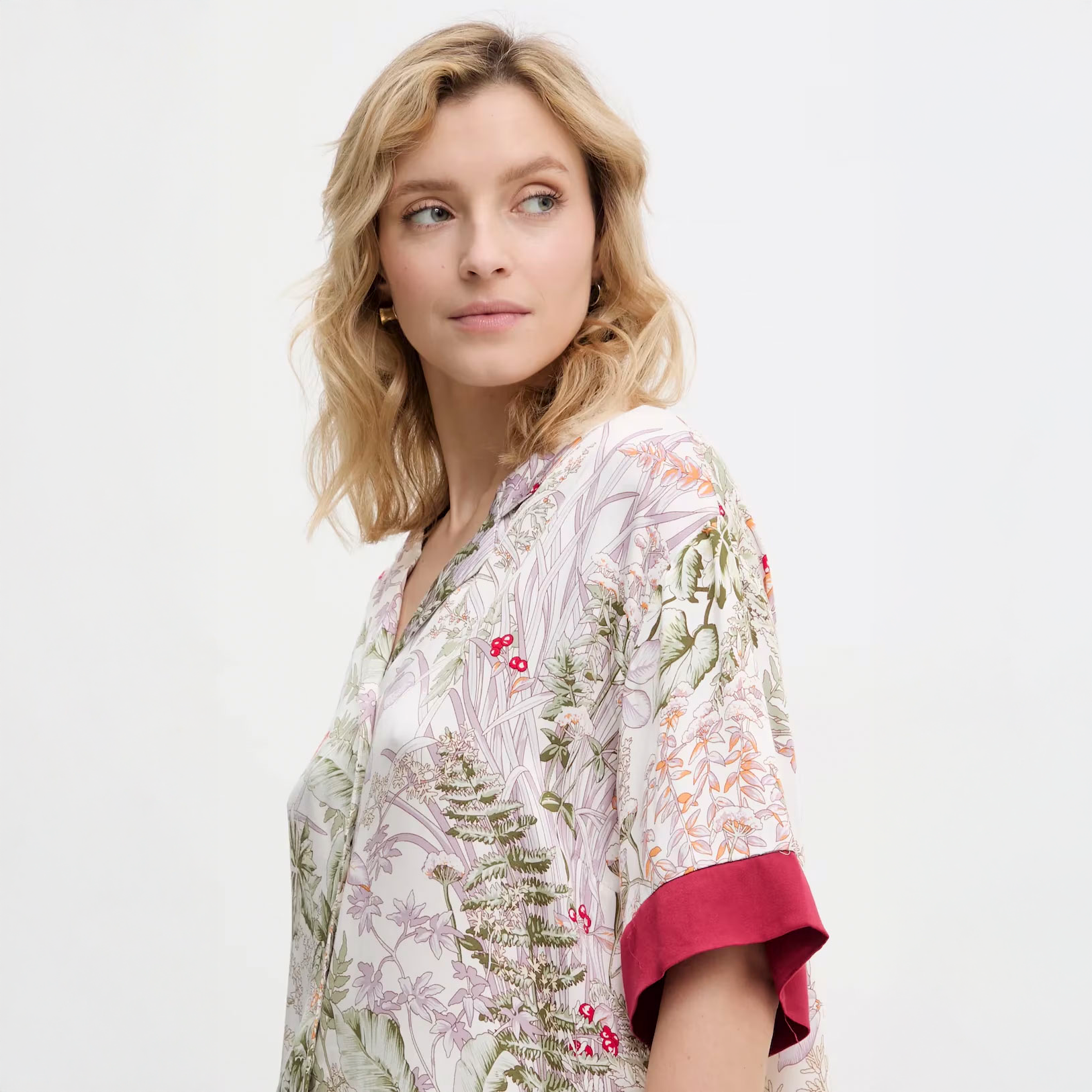 Wild Garden Pajama Set
