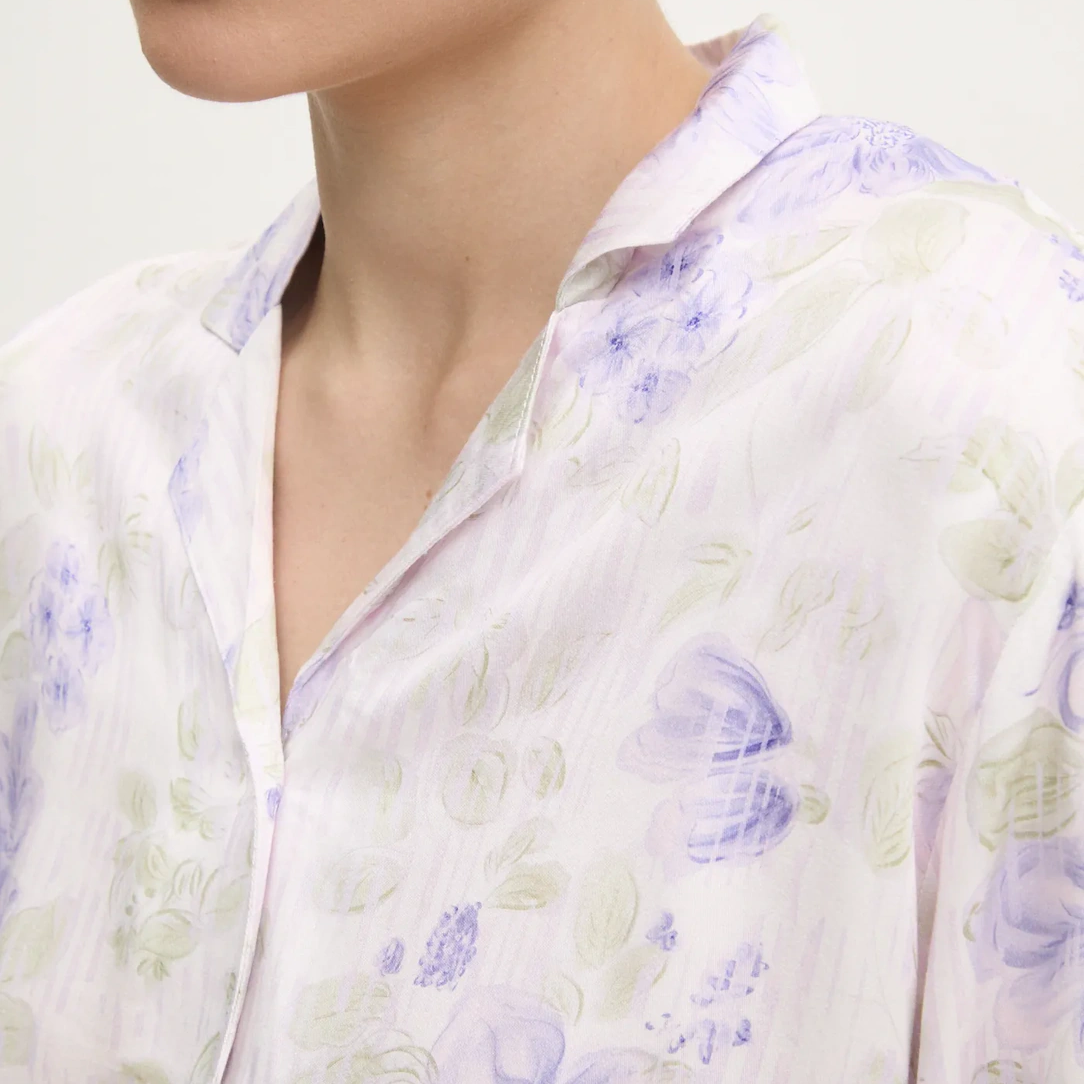 Lilac Whisper Pajama Set