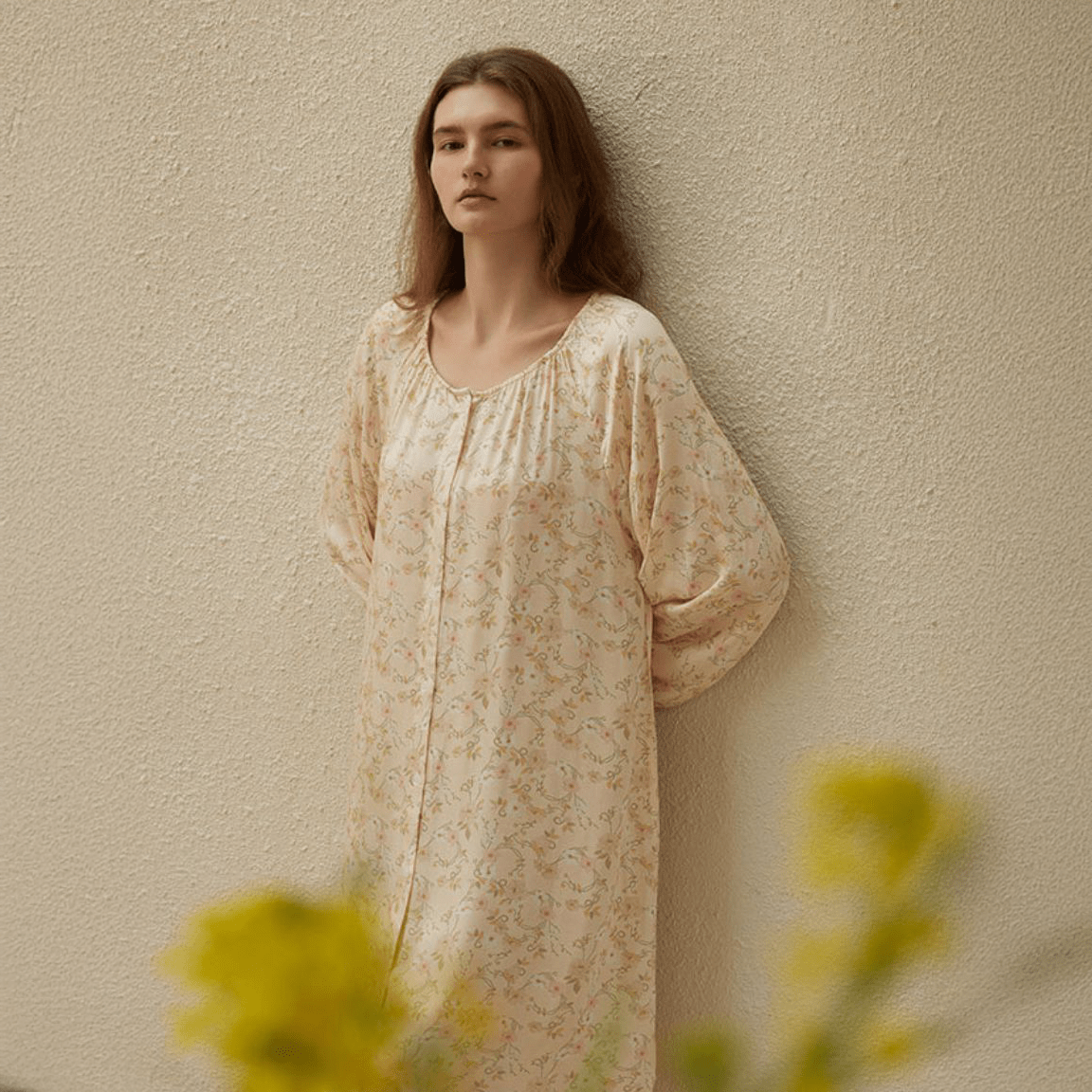 Amber Bloom Sleep Dress - Momang Studio