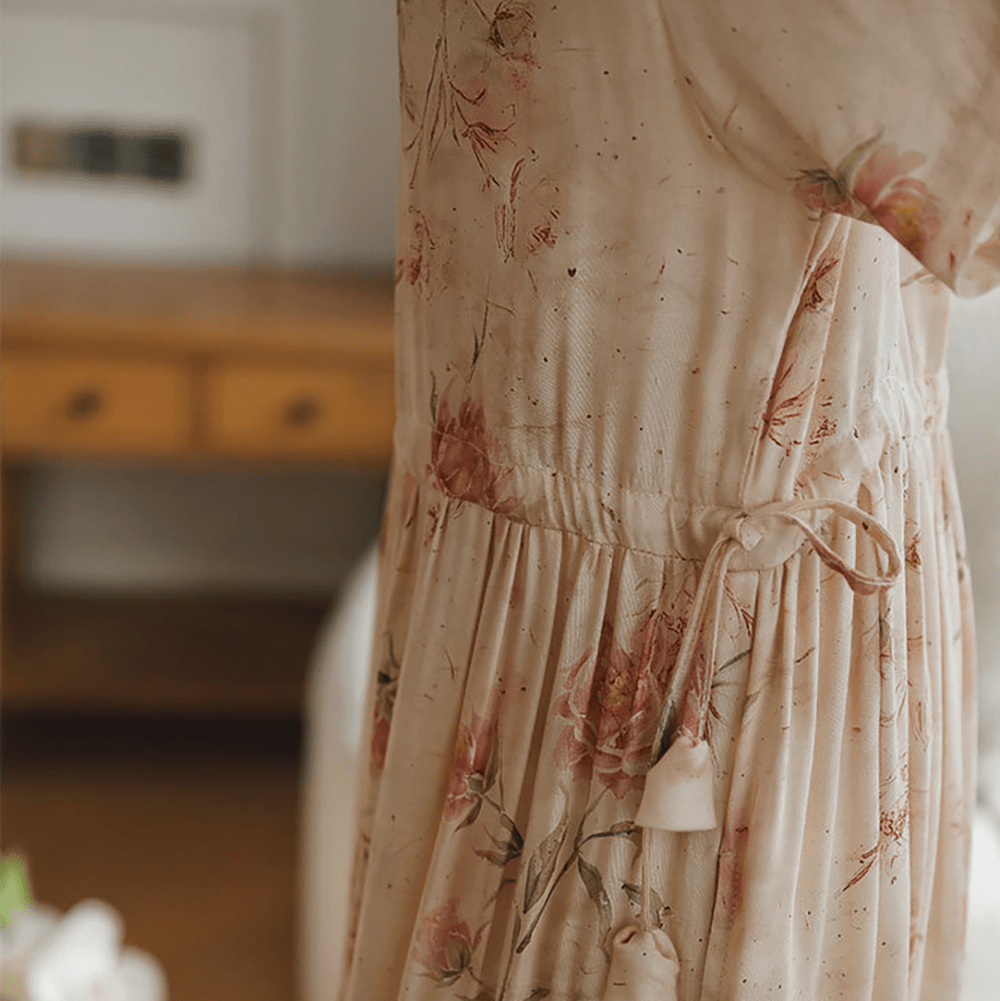 Blossom Veil Sleep Dress - Momang Studio