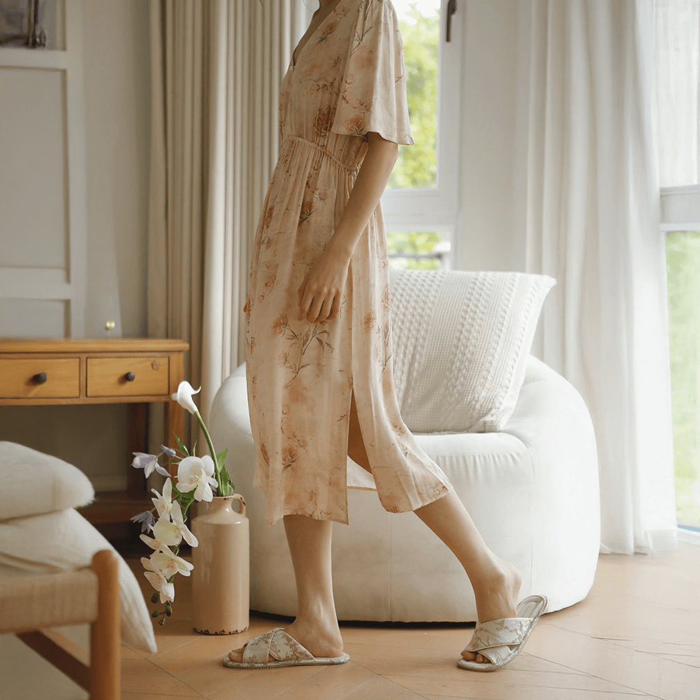 Blossom Veil Sleep Dress - Momang Studio