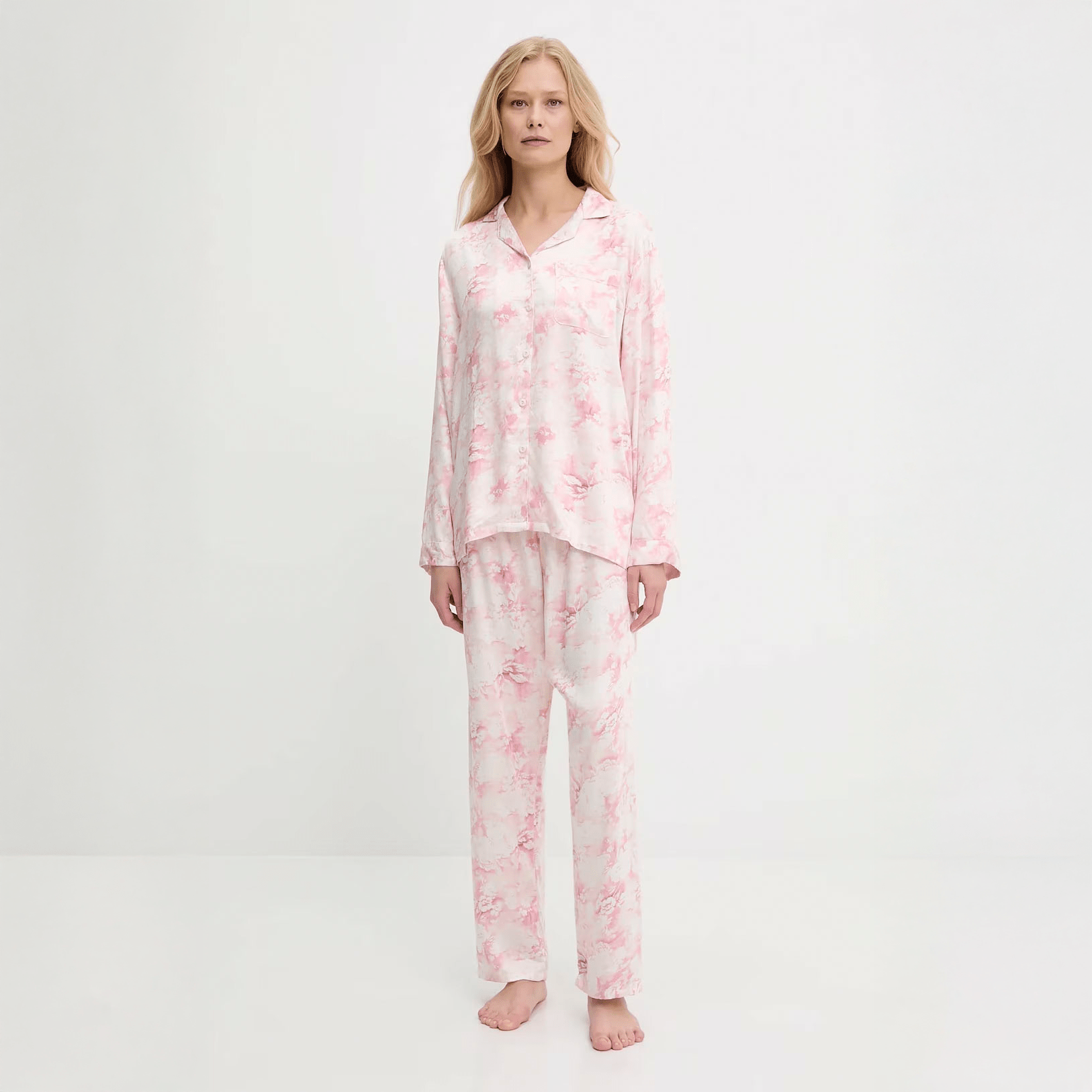 Blush Marble Pajama Set - Momang Studio