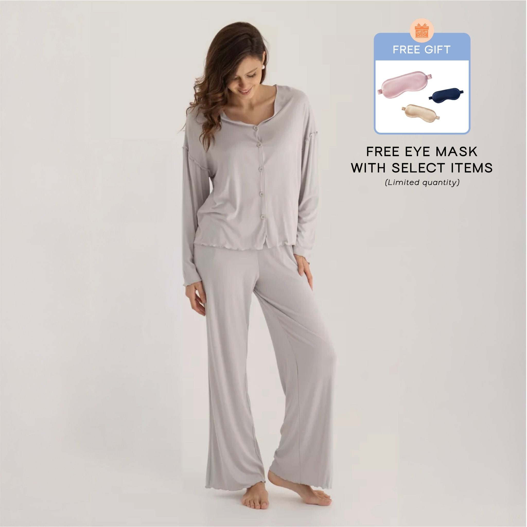 CloudEase Lounge Set in Dove Grey - Momang Studio