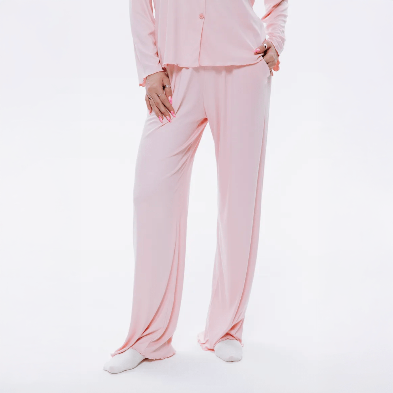 CloudEase Lounge Set in Soft Pink - Momang Studio