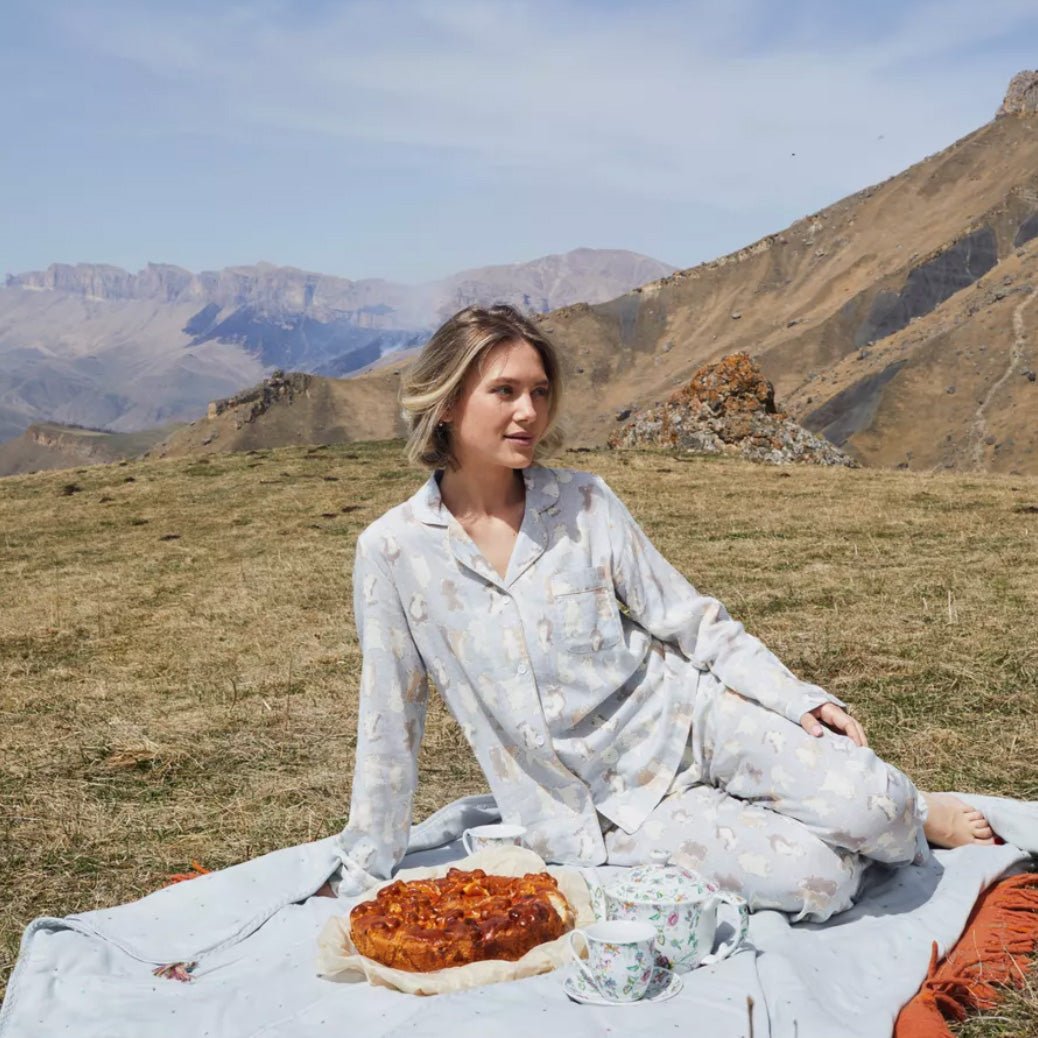 Cozy Field Pajama Set - Momang Studio