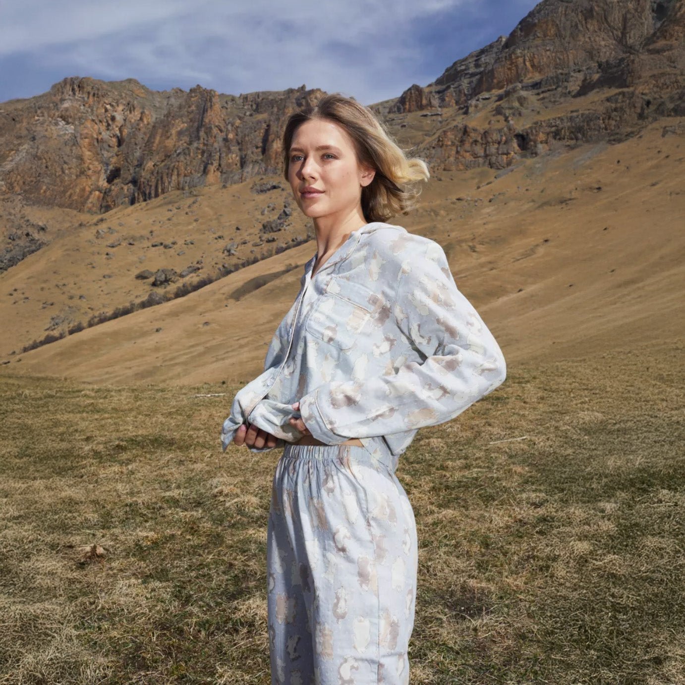 Cozy Field Pajama Set - Momang Studio