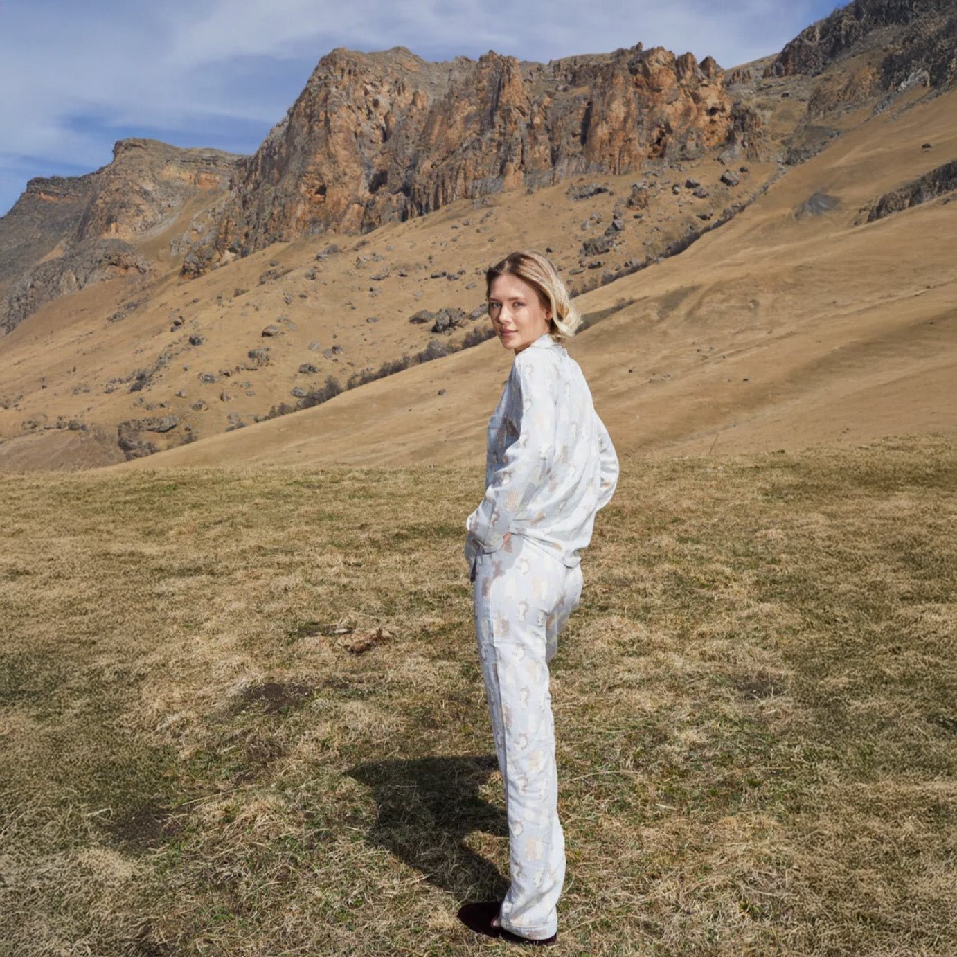 Cozy Field Pajama Set - Momang Studio