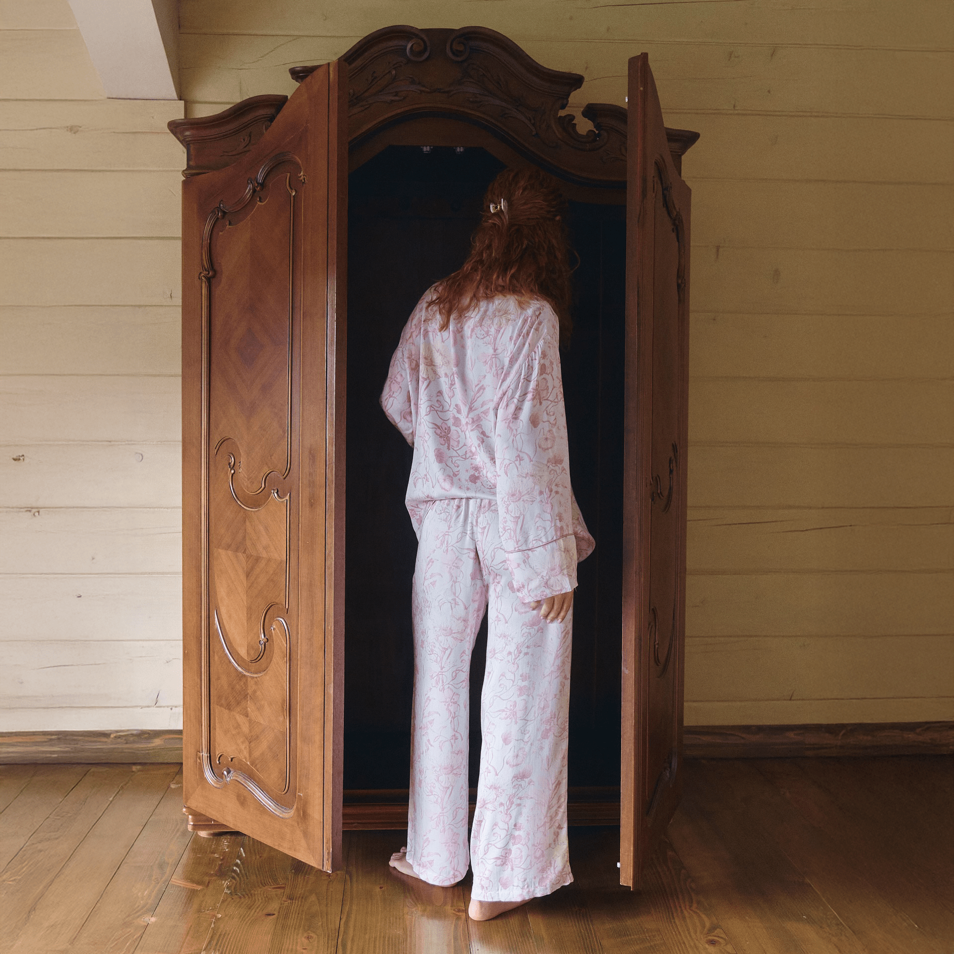 Dewy Petals Pajama Set - Momang Studio