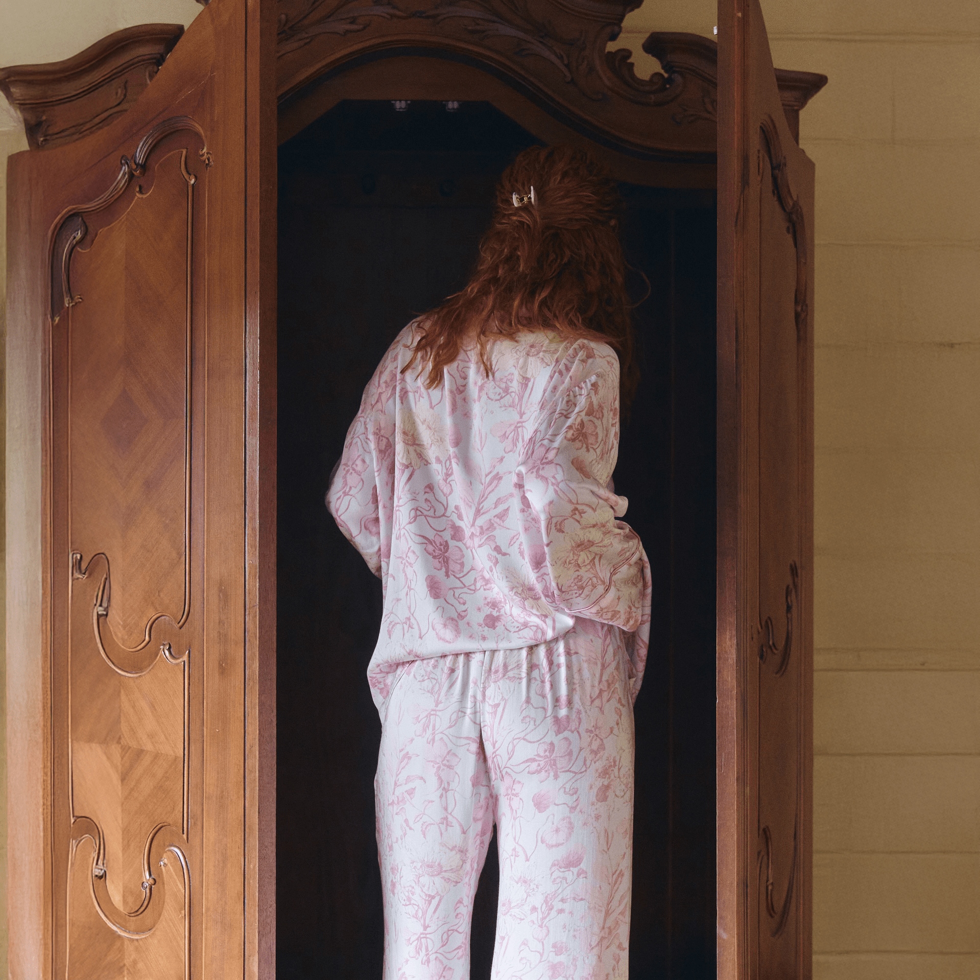 Dewy Petals Pajama Set - Momang Studio