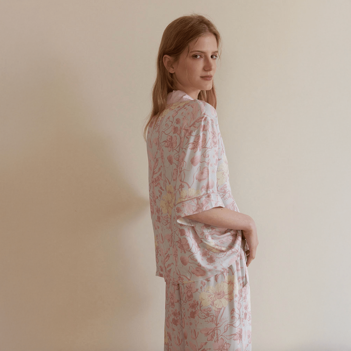 Dewy Petals Pajama Set - Momang Studio