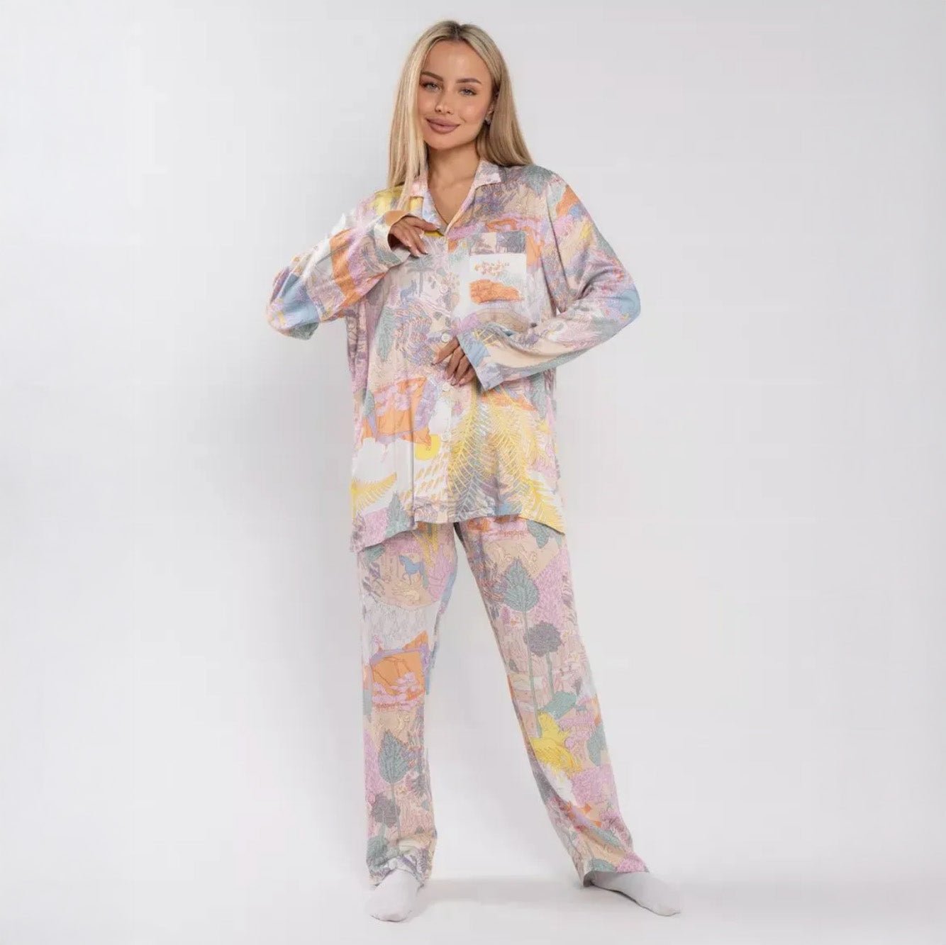 Dreamy Meadow Pajama Set - Momang Studio