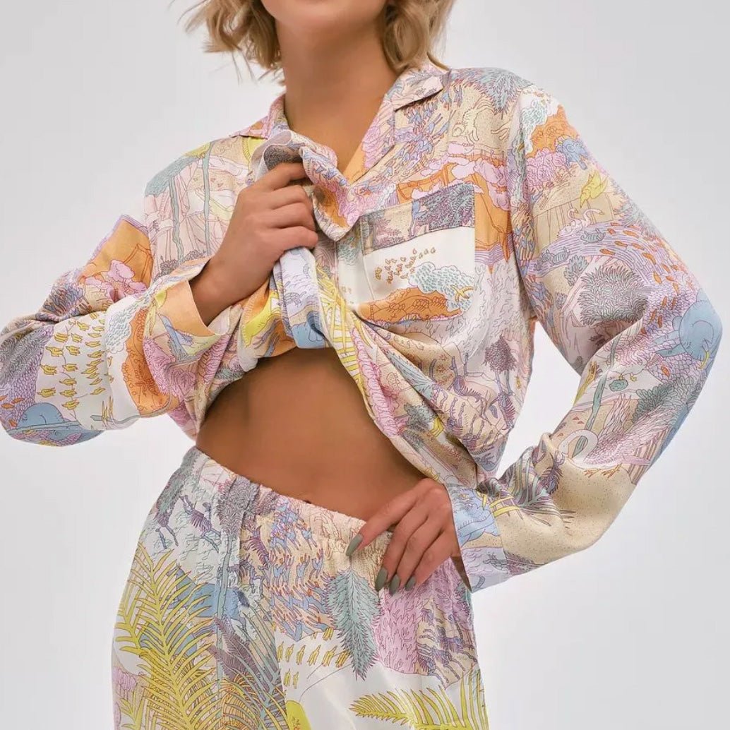 Dreamy Meadow Pajama Set - Momang Studio